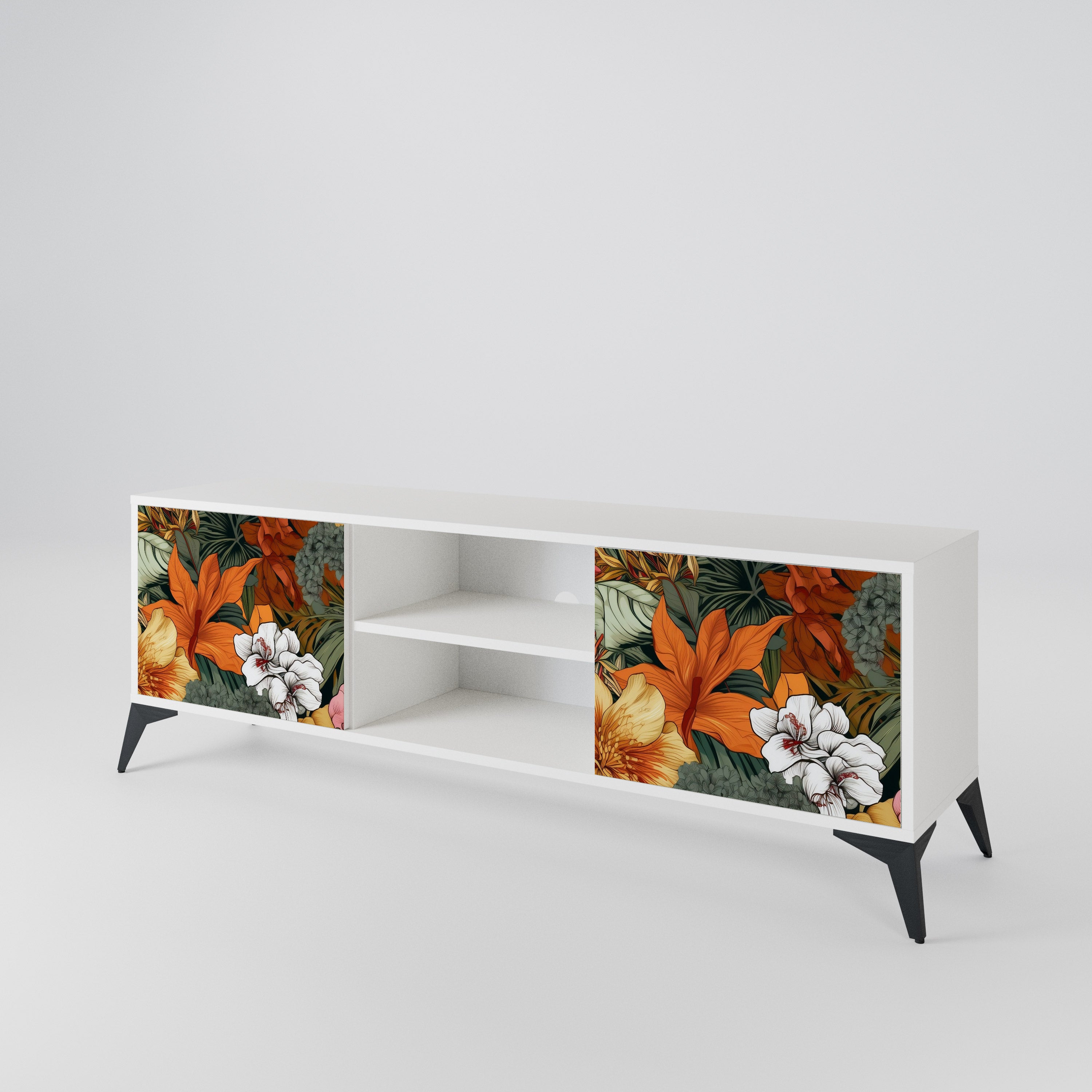 RADIANT FLORA 2-Door TV Cabinet