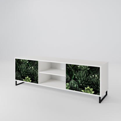 SUCCULENT JUNGLE Mueble de TV de 2 Puertas