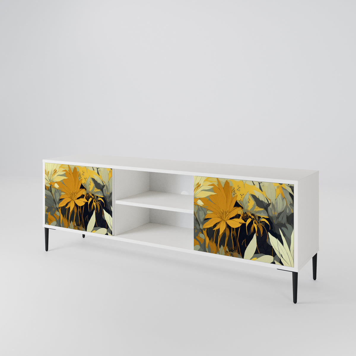 SUNKISSED LILY Mueble de TV de 2 Puertas
