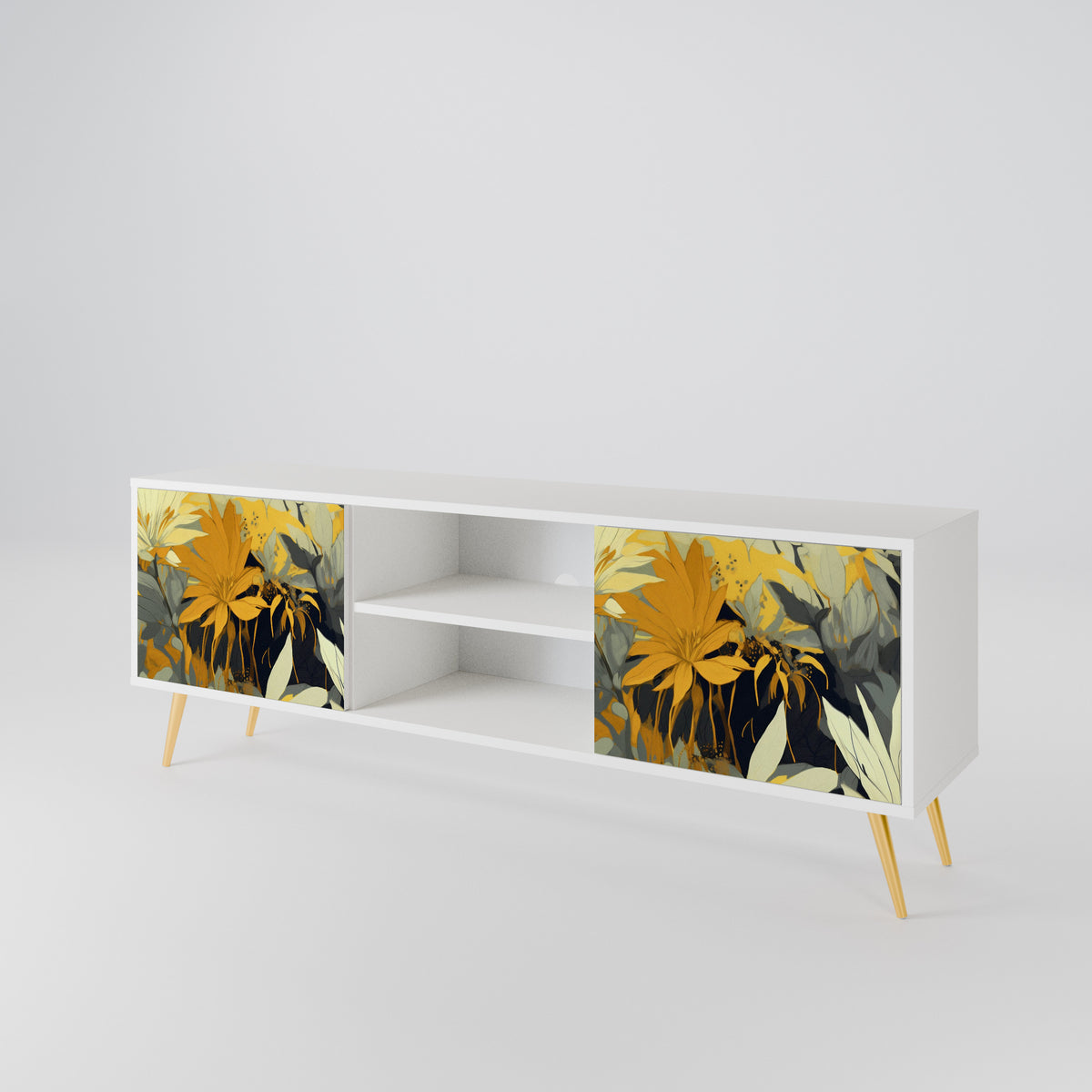 SUNKISSED LILY Mueble de TV de 2 Puertas
