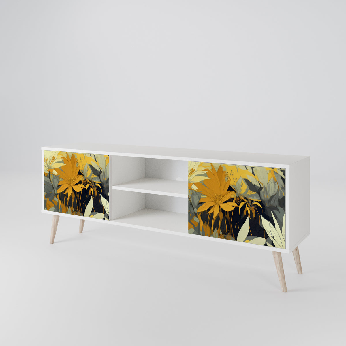 SUNKISSED LILY Mueble de TV de 2 Puertas