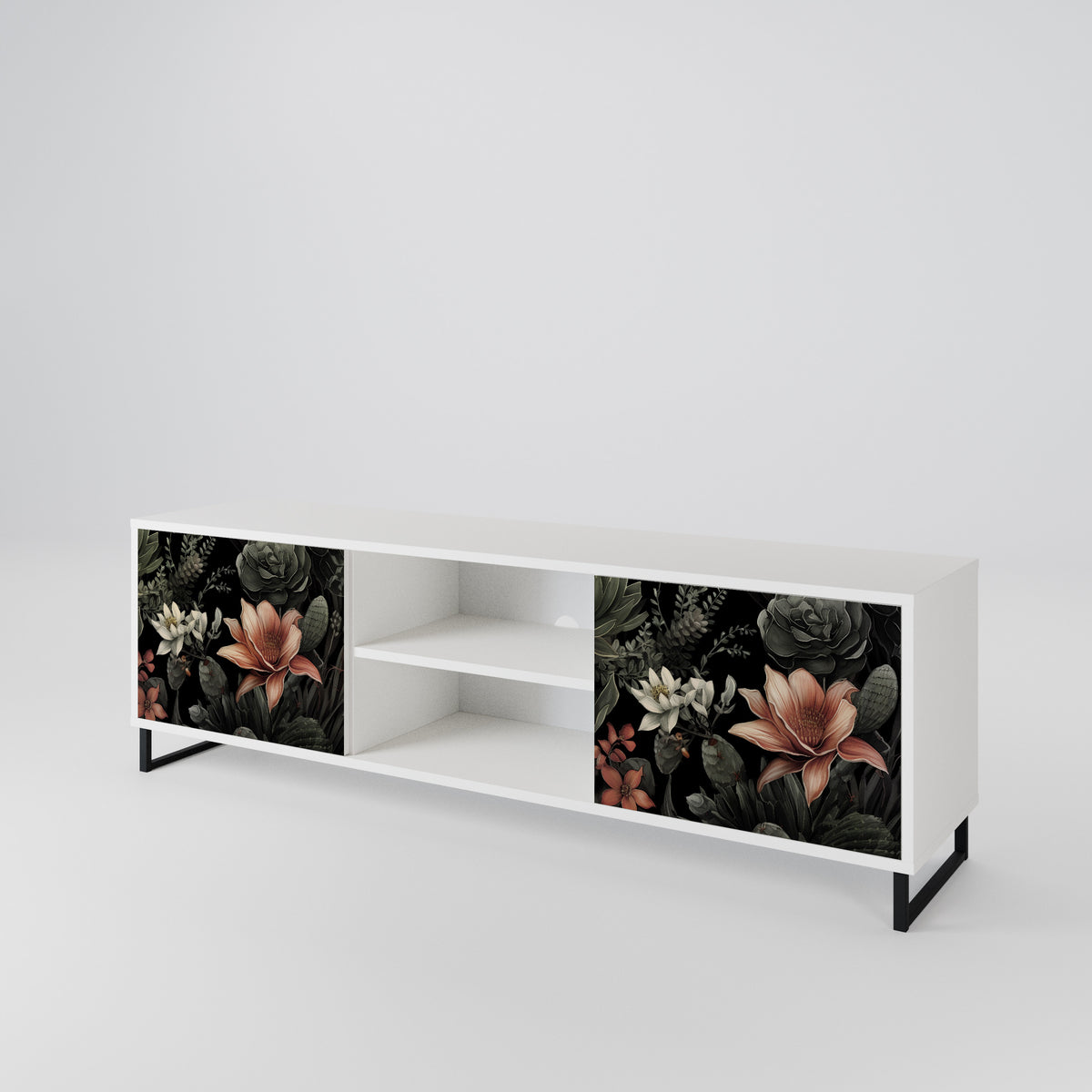 SECRET VERDURE Mueble de TV de 2 Puertas