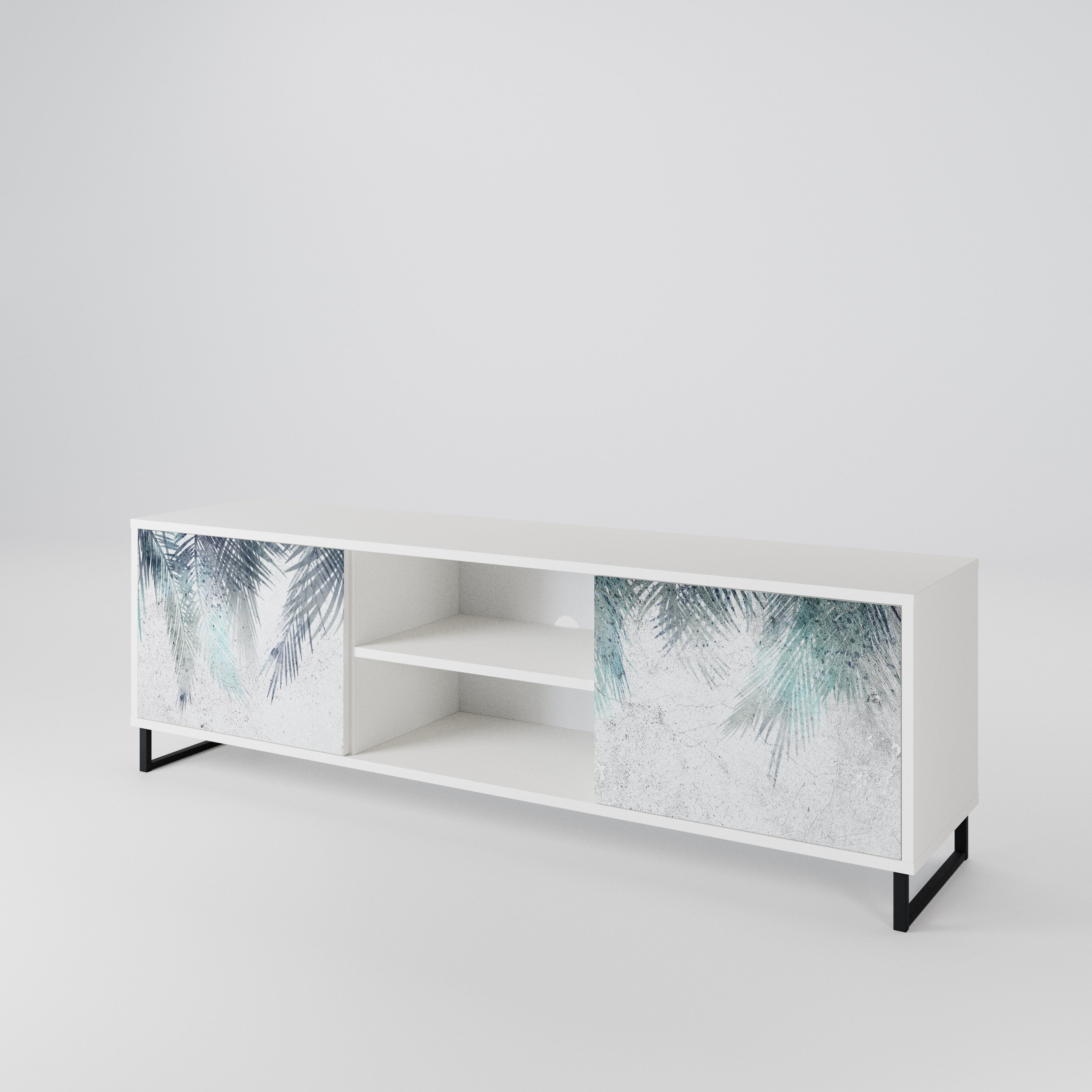 PALM VEIL 2-Door TV Cabinet