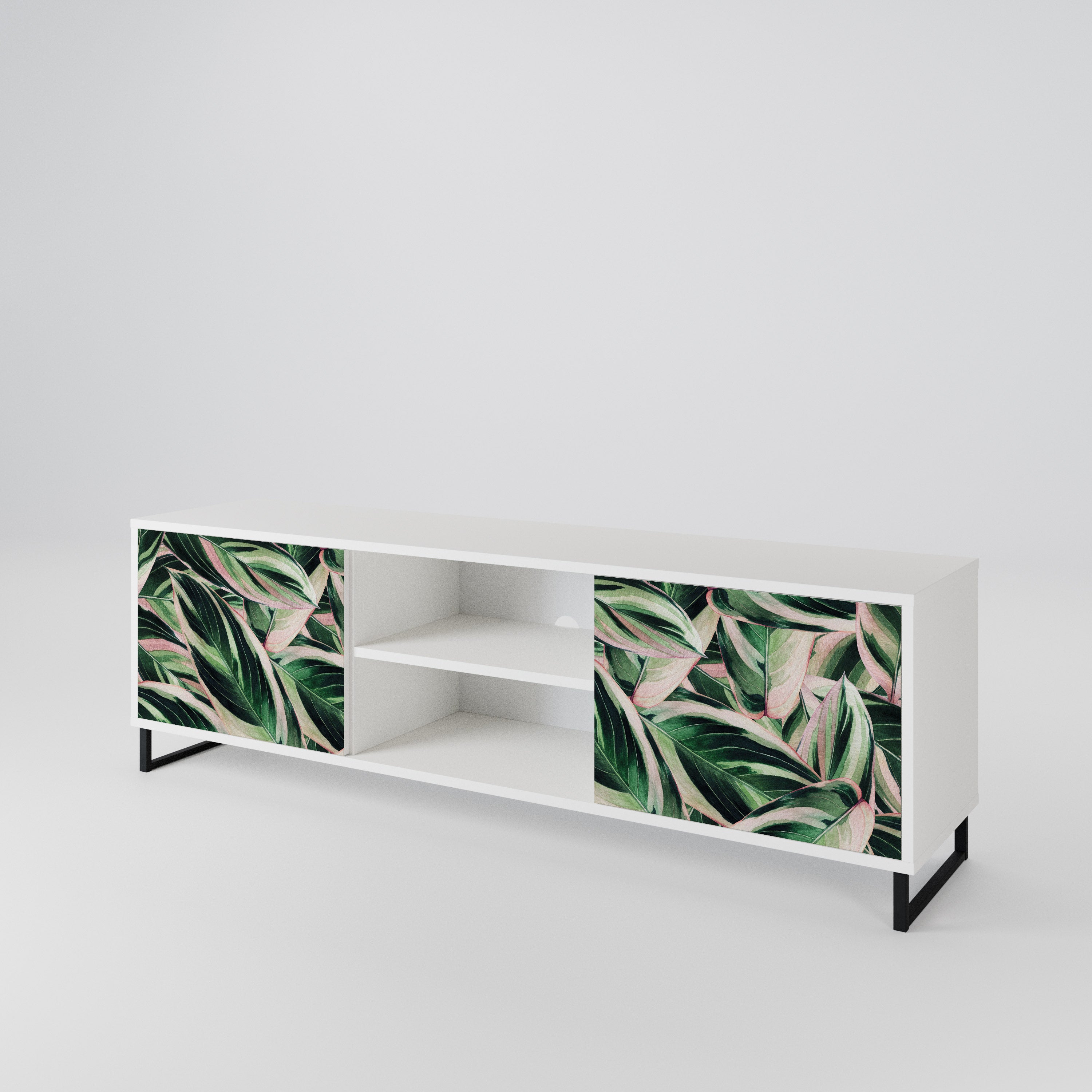 EERIE STROMANTHE Mueble de TV de 2 Puertas