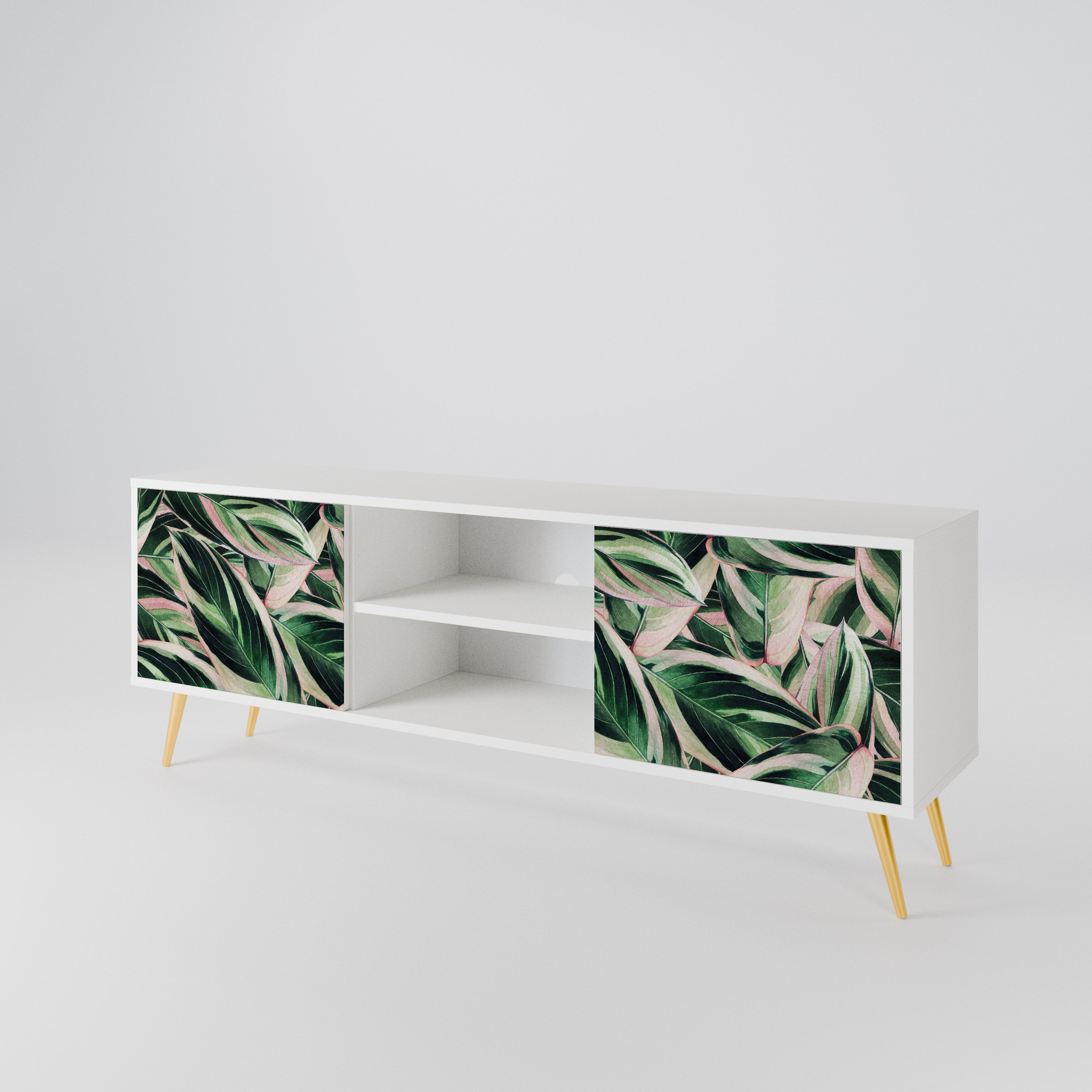 EERIE STROMANTHE Mueble de TV de 2 Puertas