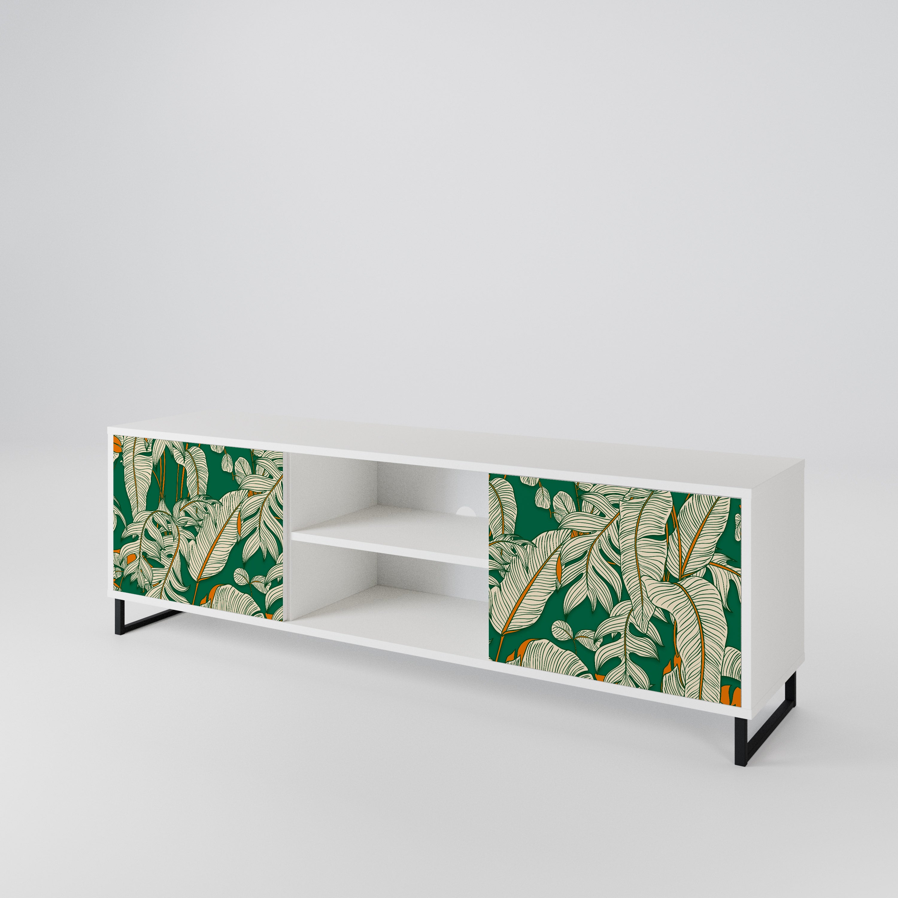 VERDANT PLEASURES Mueble de TV de 2 Puertas
