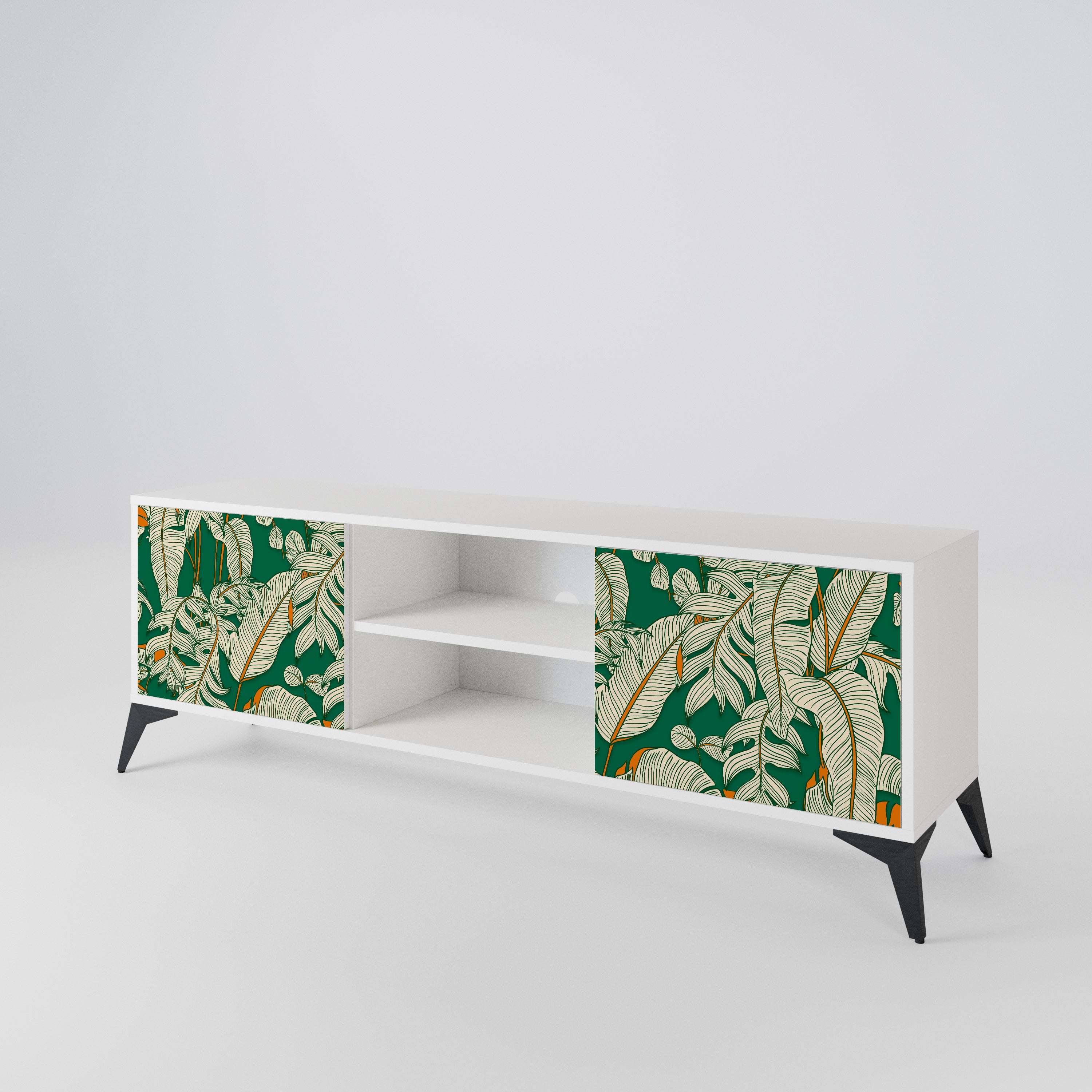VERDANT PLEASURES Mueble de TV de 2 Puertas