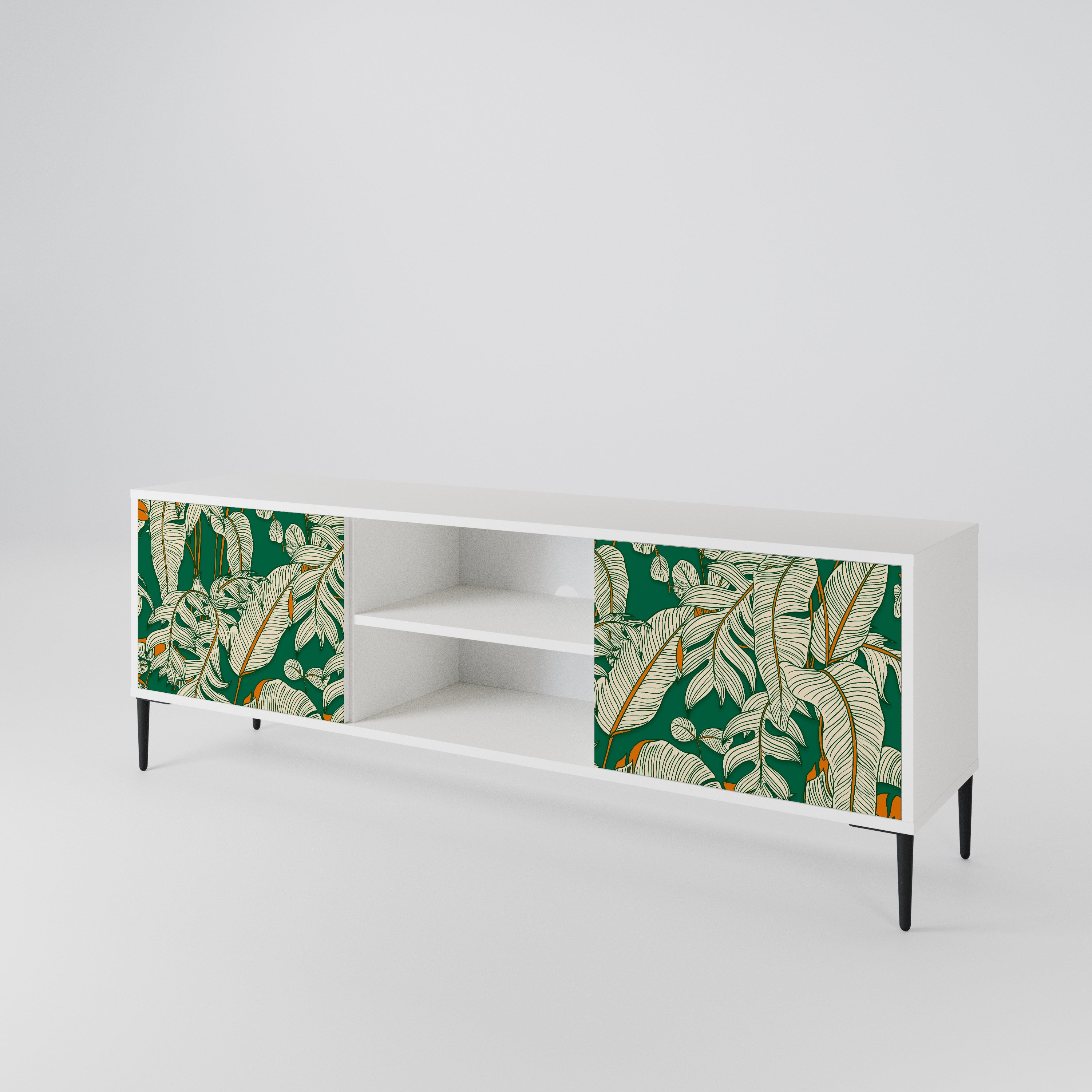 VERDANT PLEASURES Mueble de TV de 2 Puertas