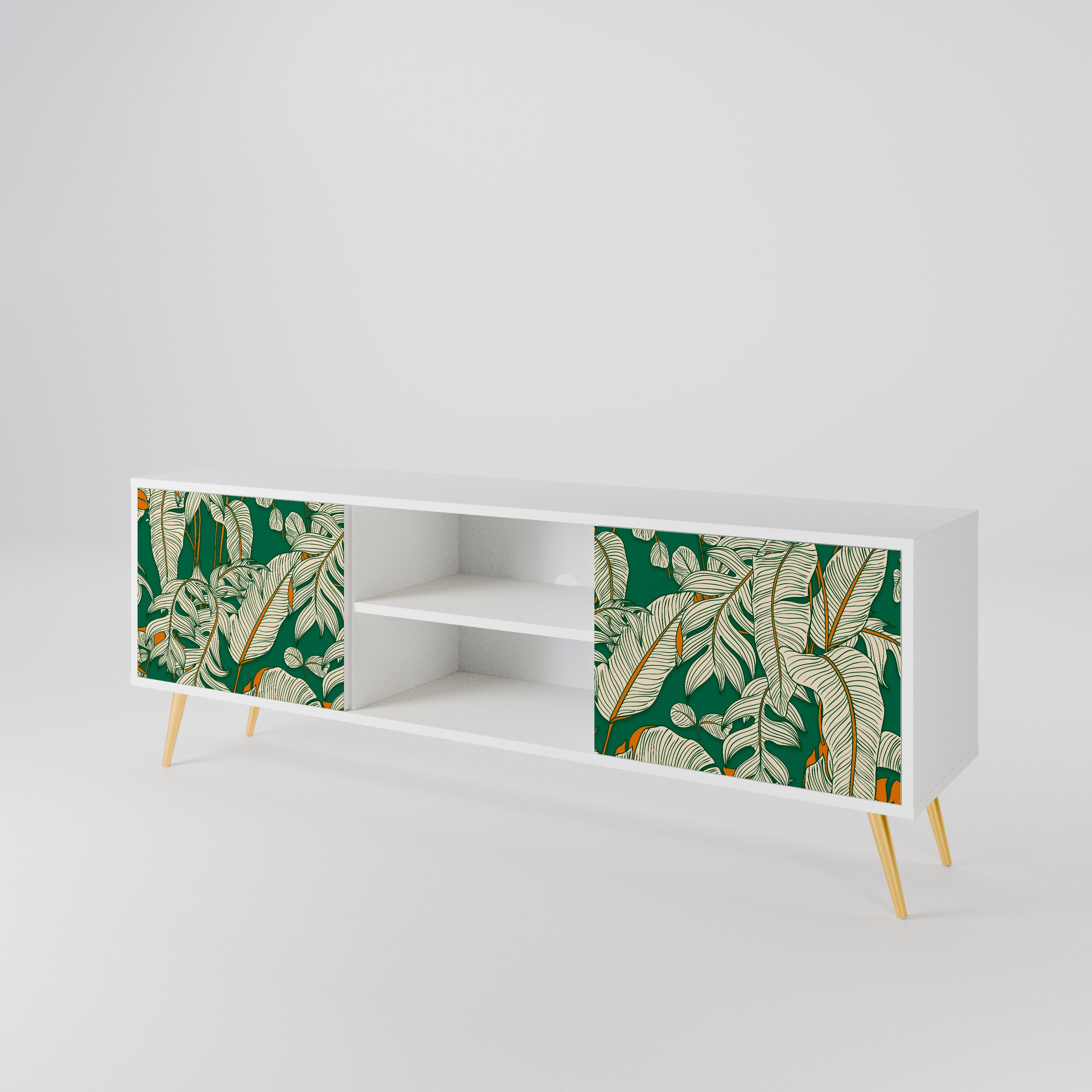 VERDANT PLEASURES Mueble de TV de 2 Puertas