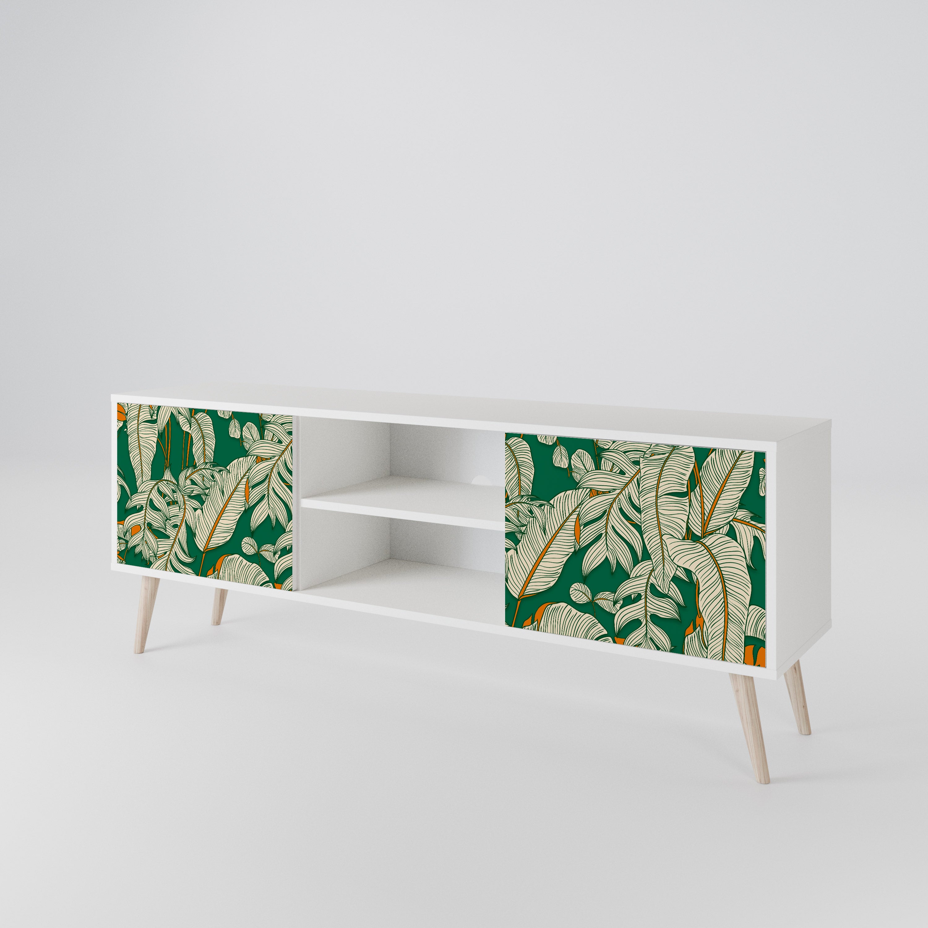 VERDANT PLEASURES Mueble de TV de 2 Puertas