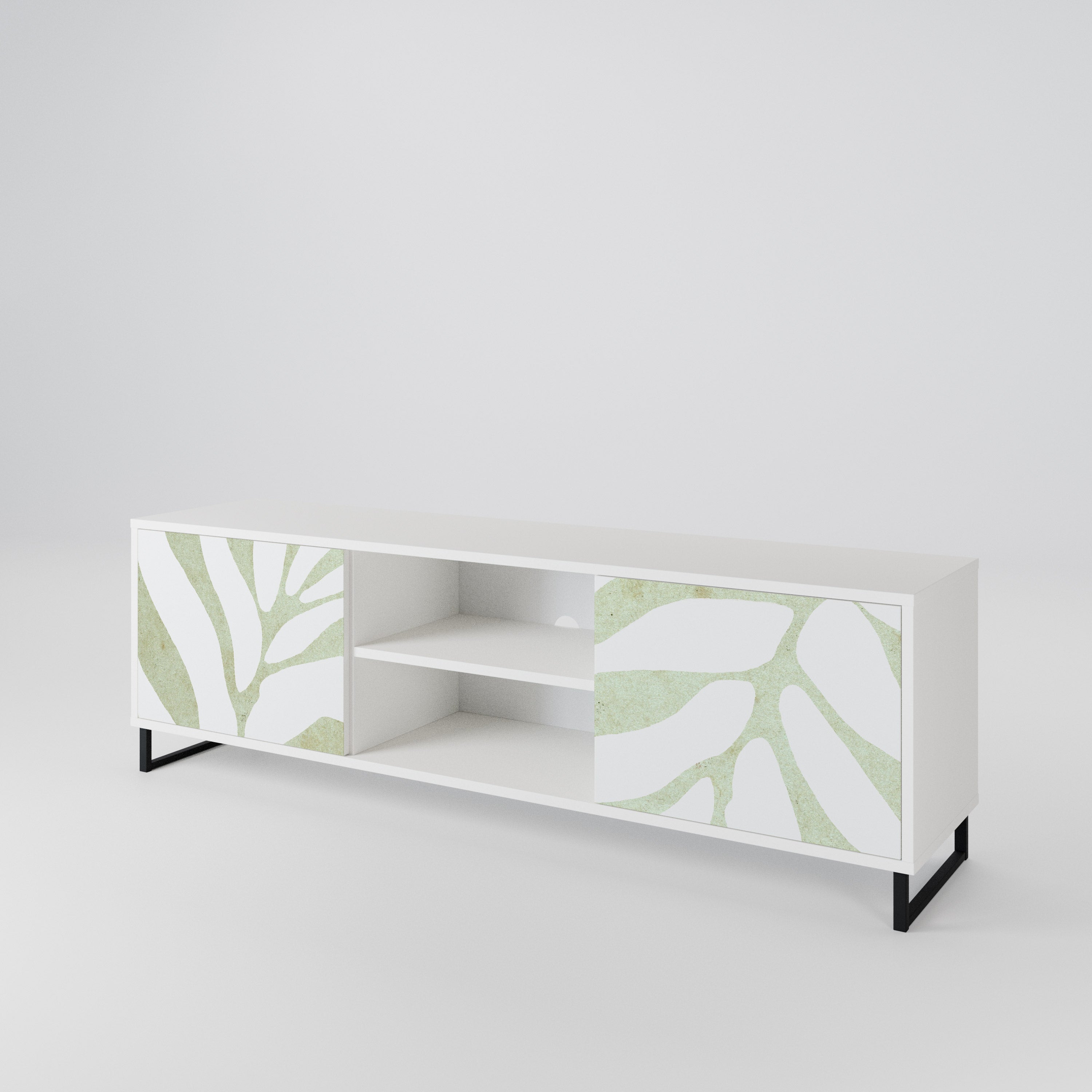 BOTANICAL SPARK Mueble de TV de 2 Puertas