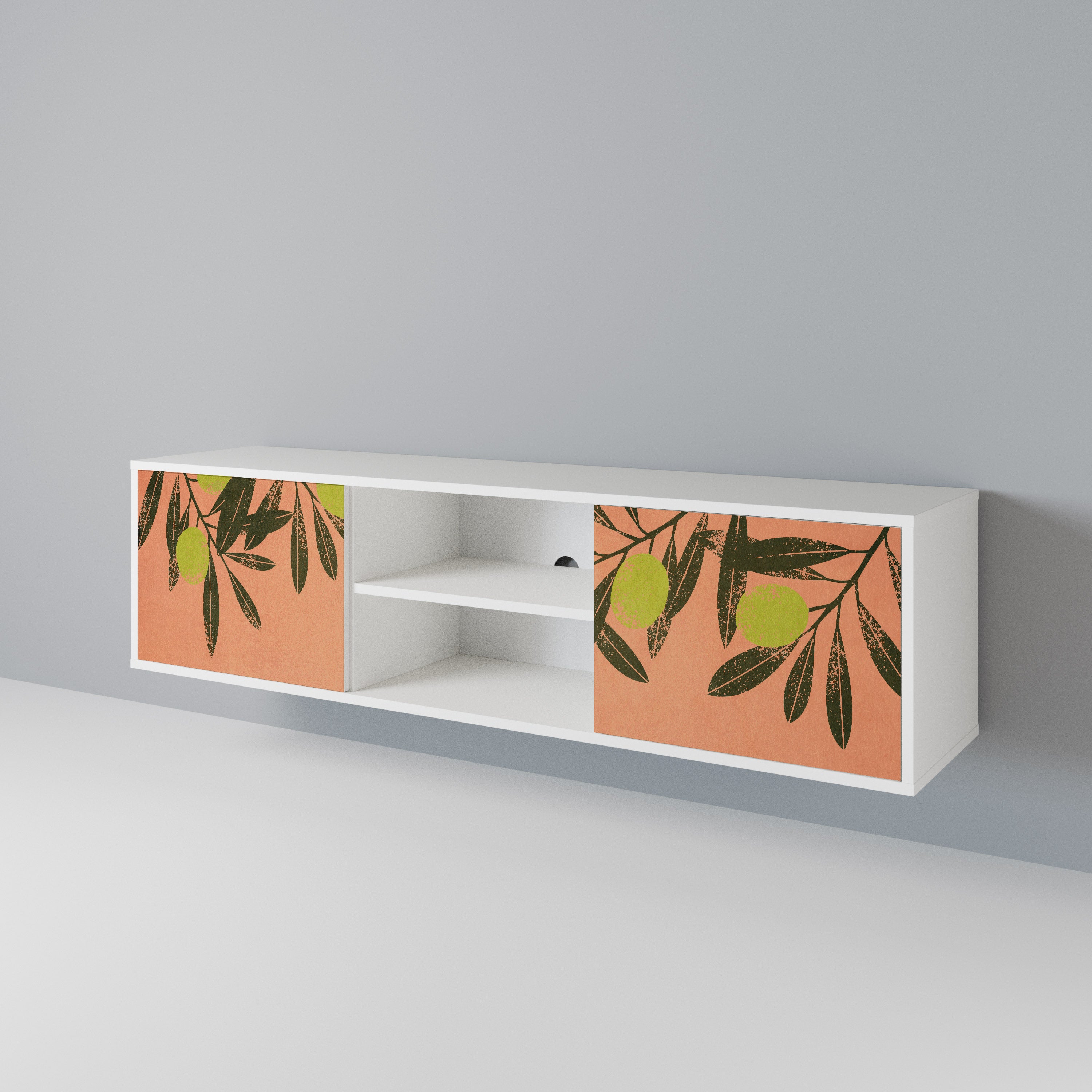 JUICY OLIVES Mueble de TV de 2 Puertas