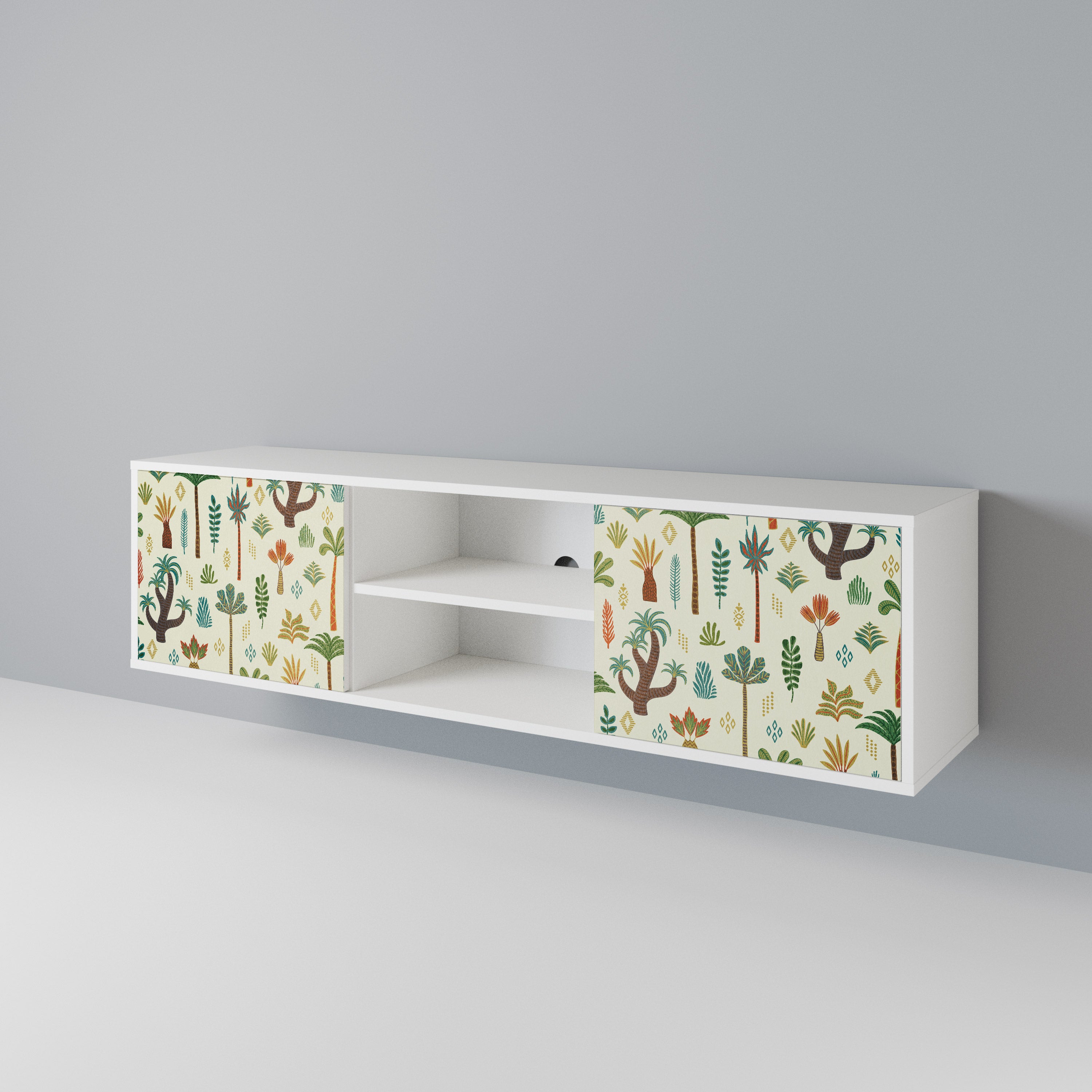 PALM SPRING Mueble de TV de 2 Puertas