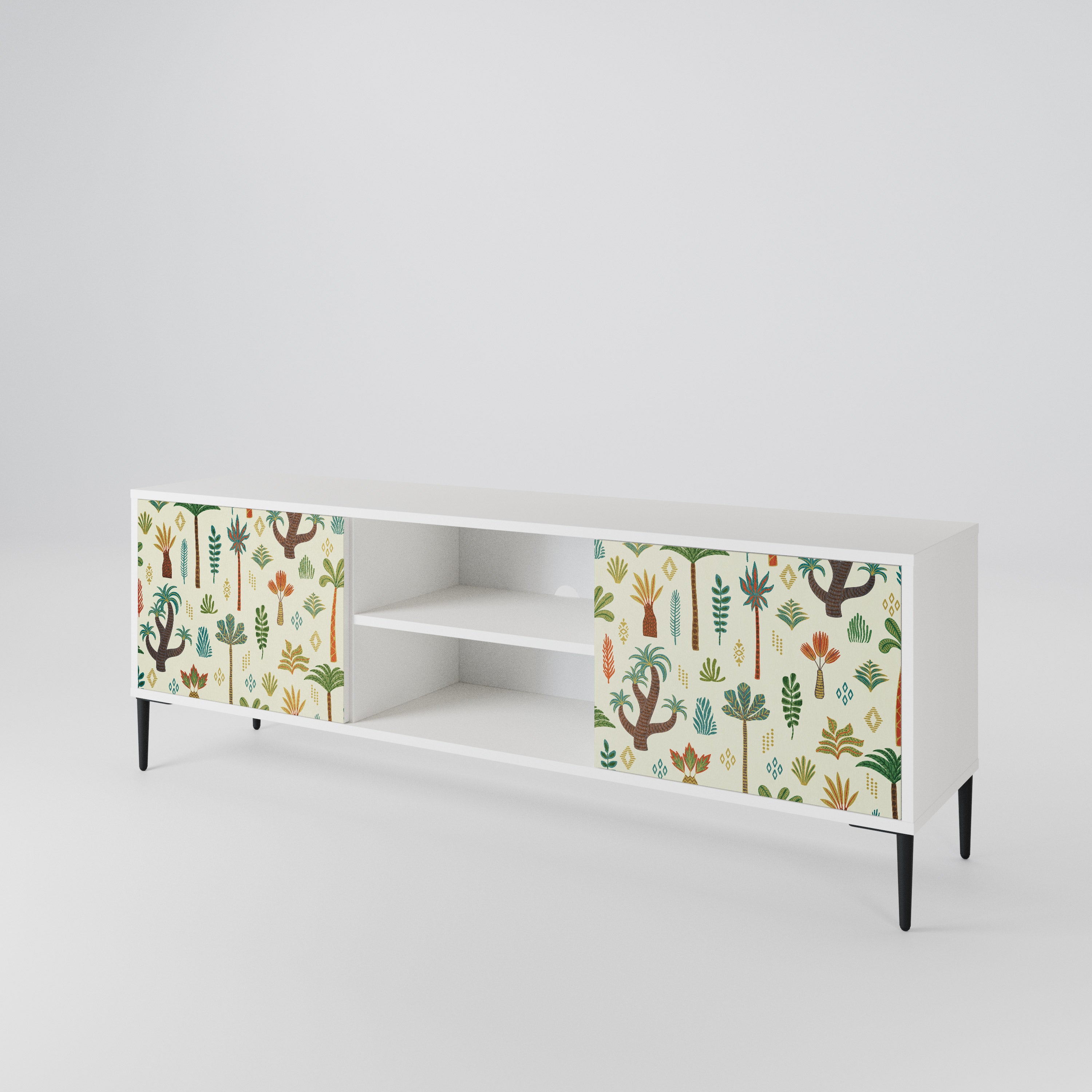 PALM SPRING Mueble de TV de 2 Puertas