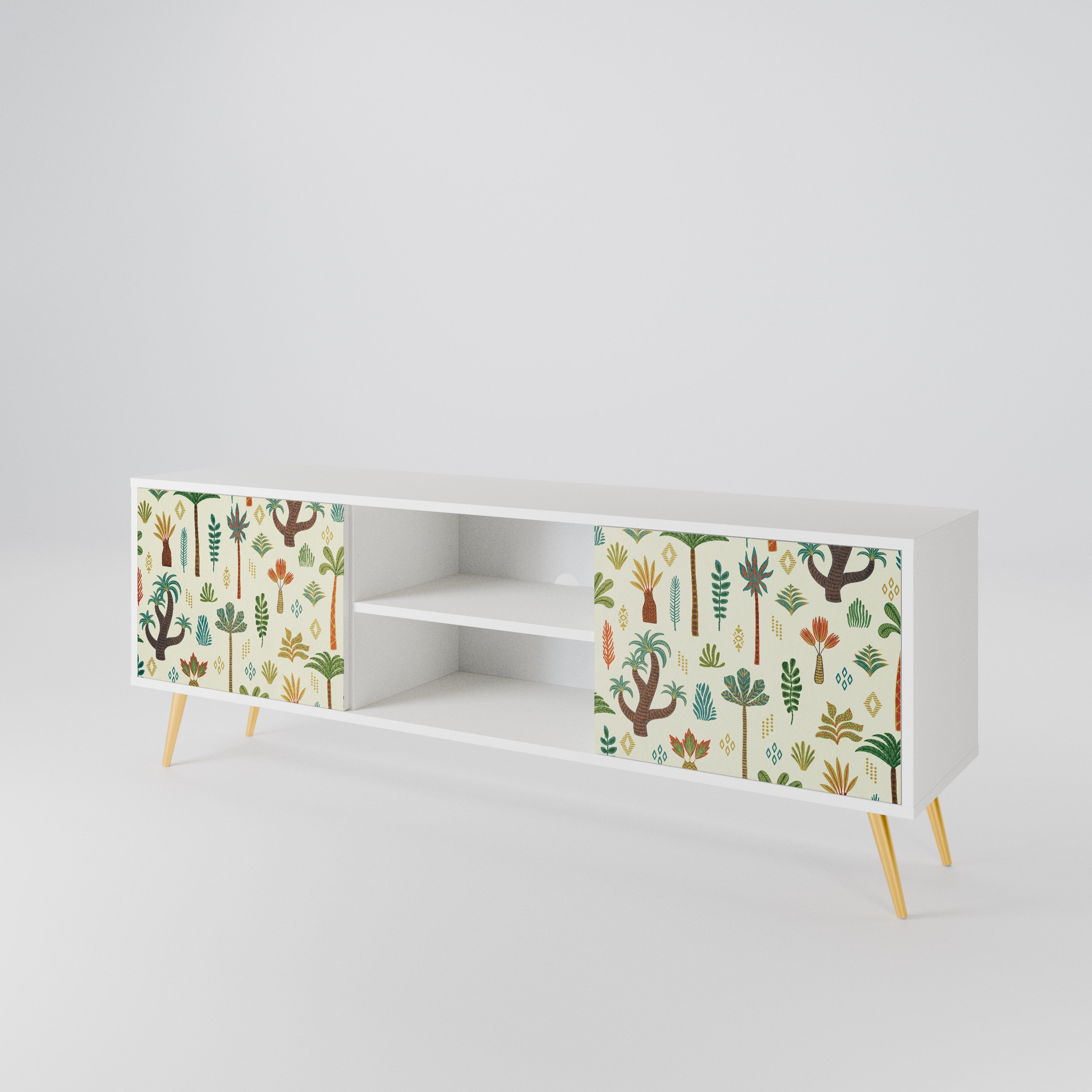 PALM SPRING Mueble de TV de 2 Puertas