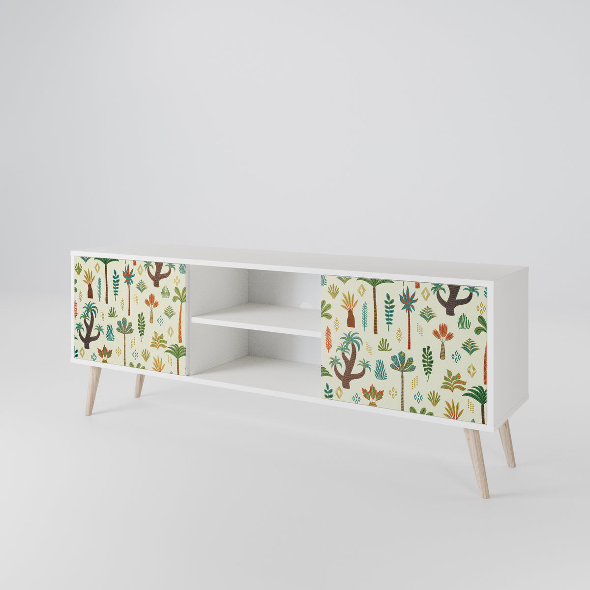 PALM SPRING Mueble de TV de 2 Puertas