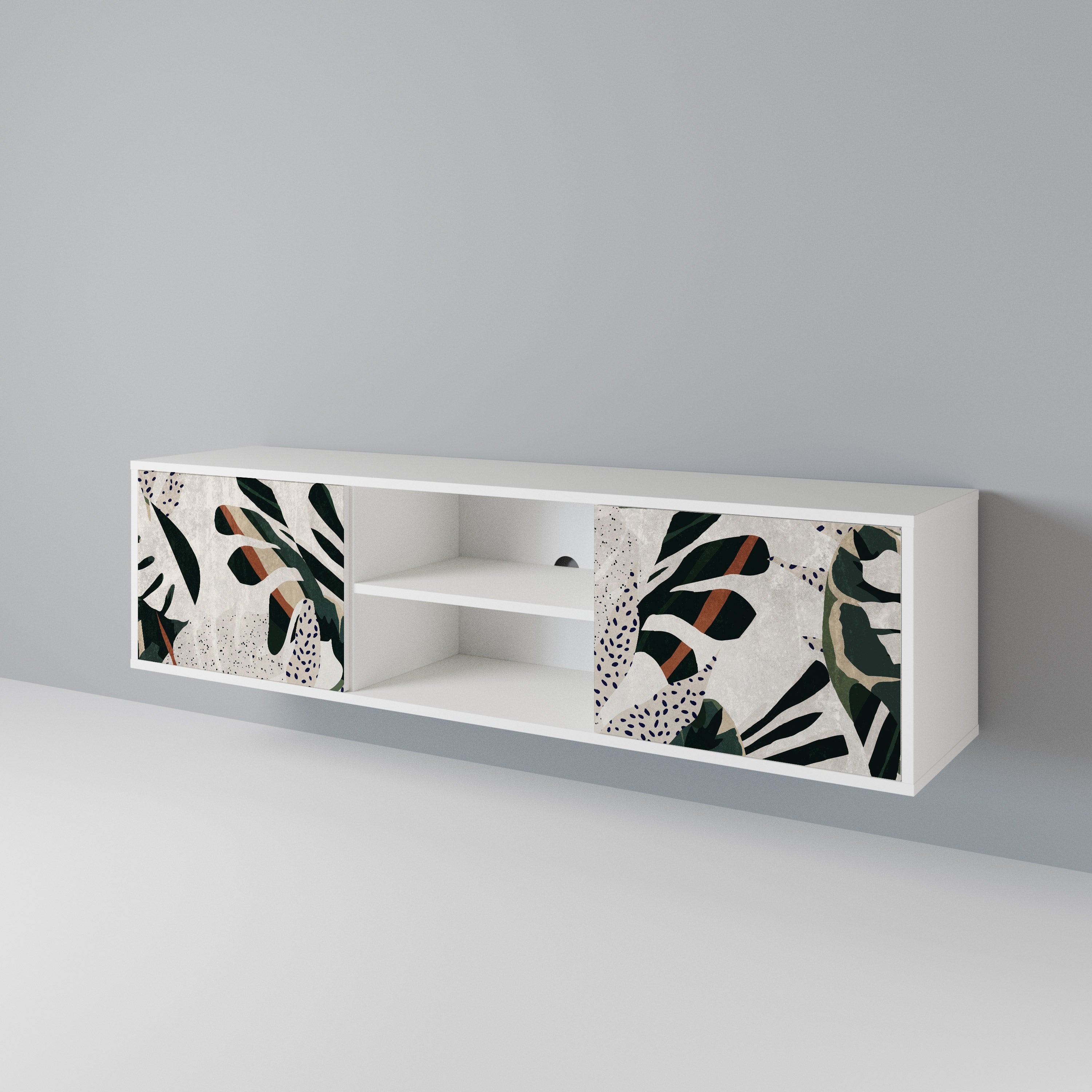 VERDURE FORMATION Mueble de TV de 2 Puertas