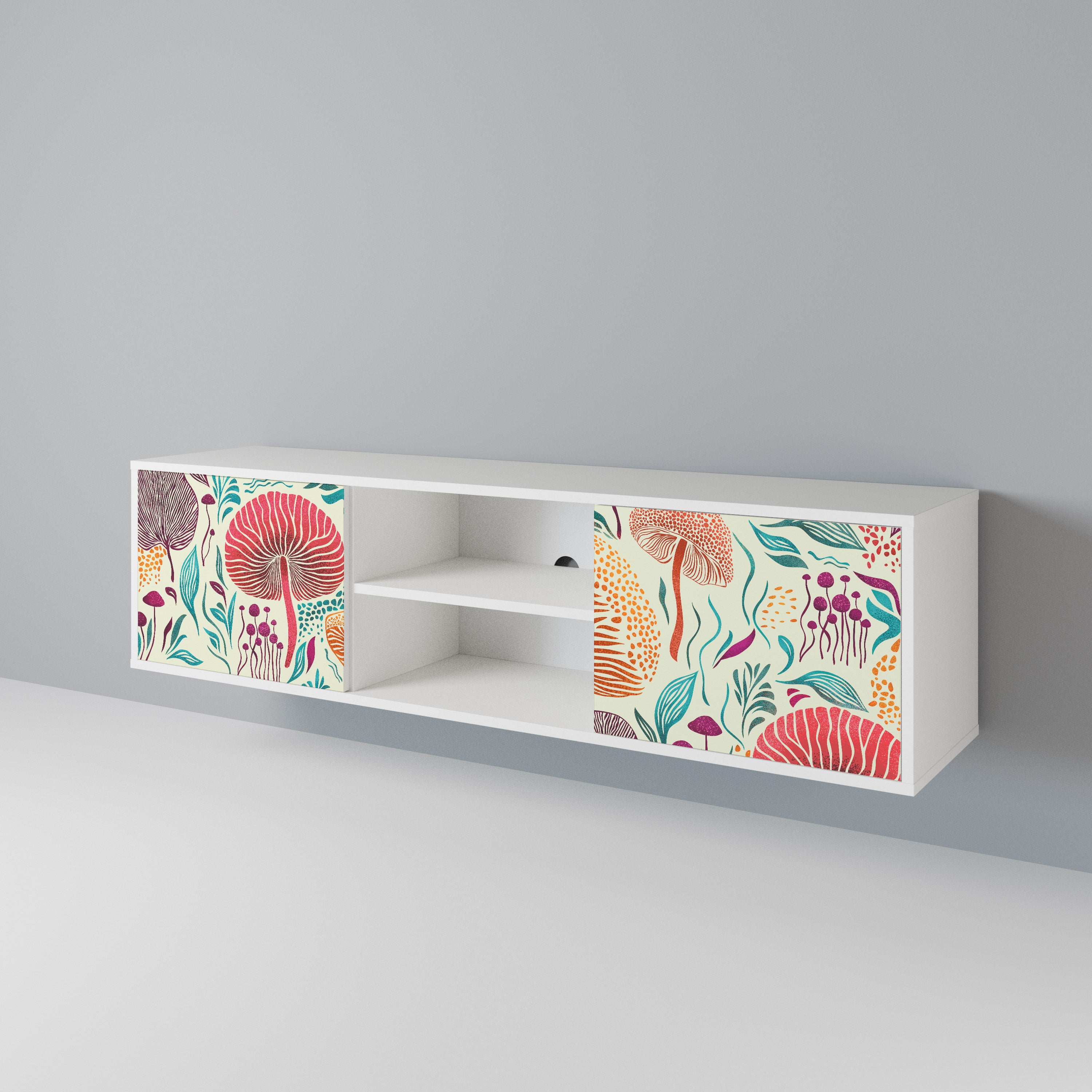 FUNGUS FANTASY Mueble de TV de 2 Puertas