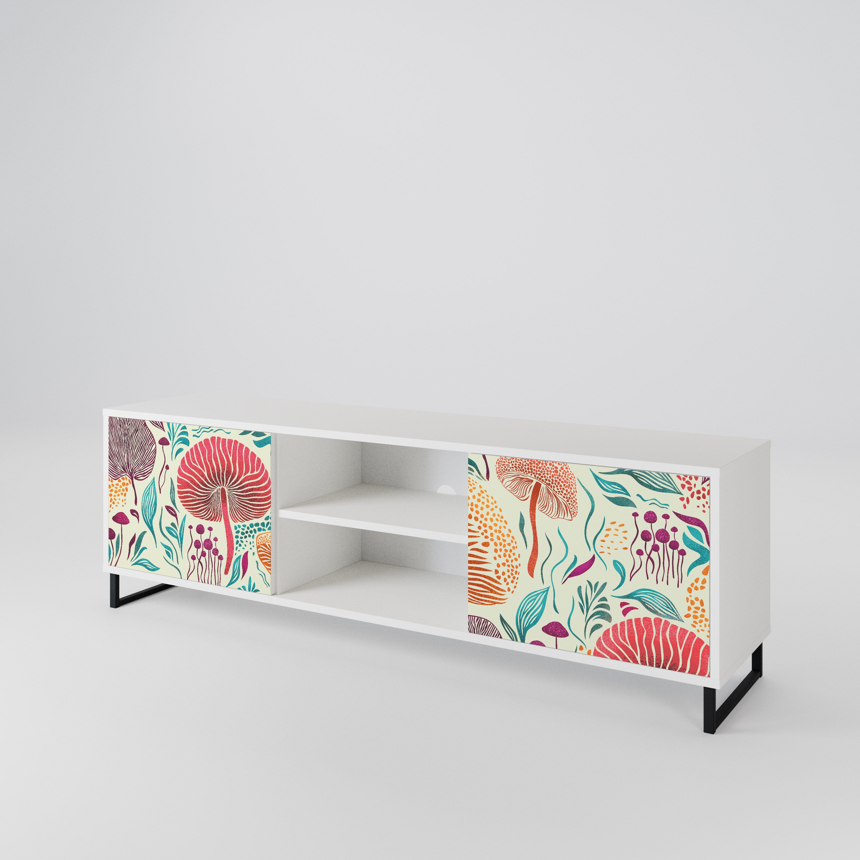 FUNGUS FANTASY Mueble de TV de 2 Puertas