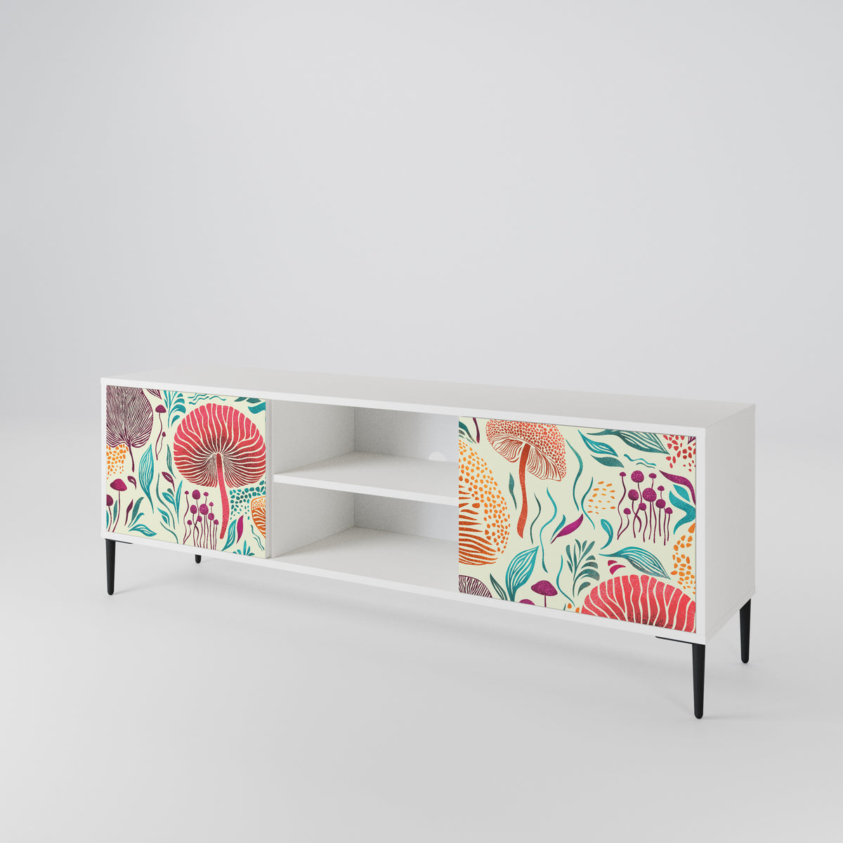 FUNGUS FANTASY Mueble de TV de 2 Puertas