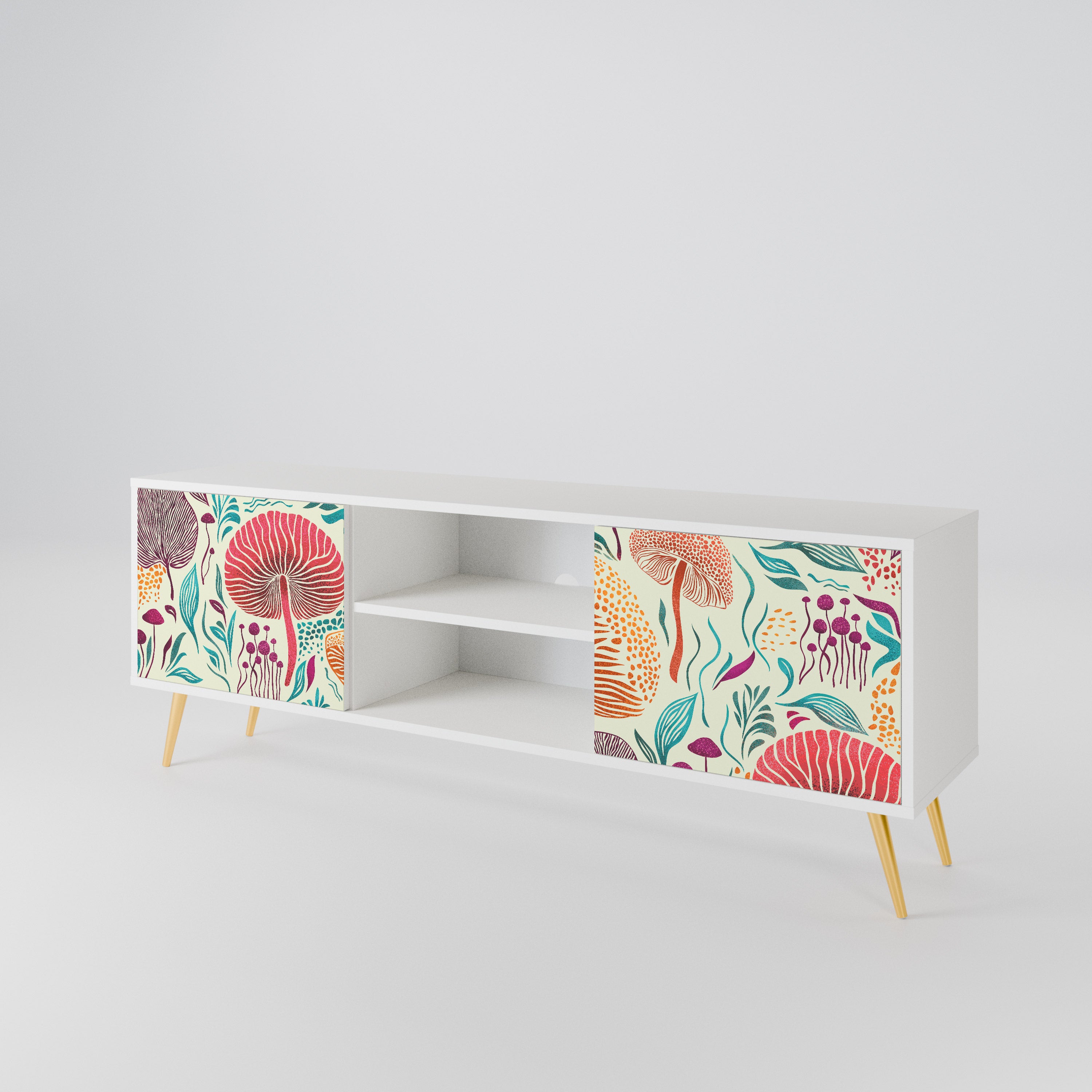 FUNGUS FANTASY Mueble de TV de 2 Puertas