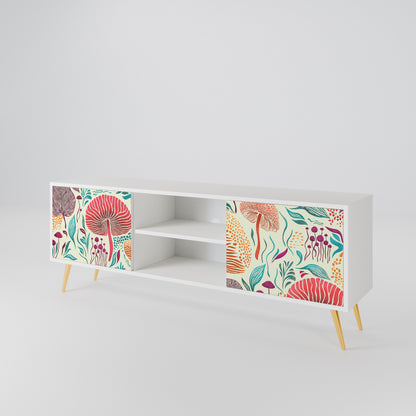FUNGUS FANTASY Mueble de TV de 2 Puertas