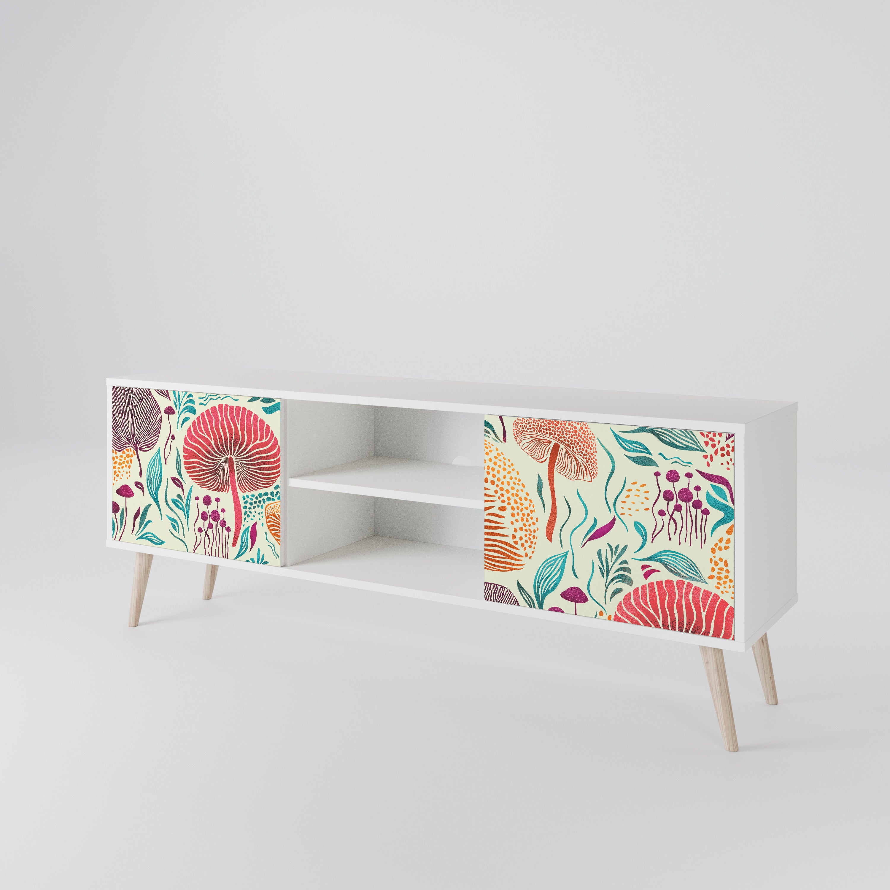 FUNGUS FANTASY Mueble de TV de 2 Puertas