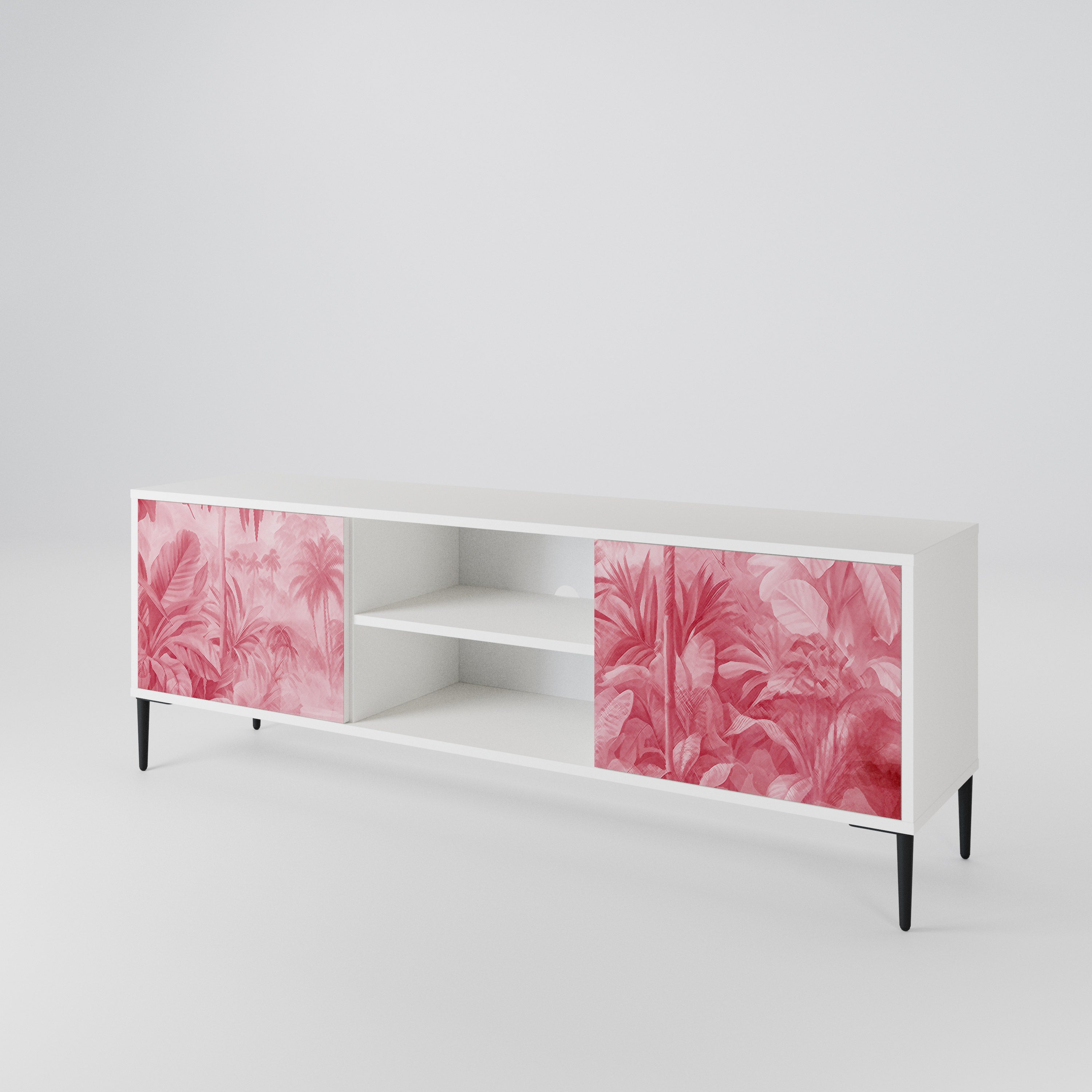 SWEET TROPICS Mueble de TV de 2 Puertas