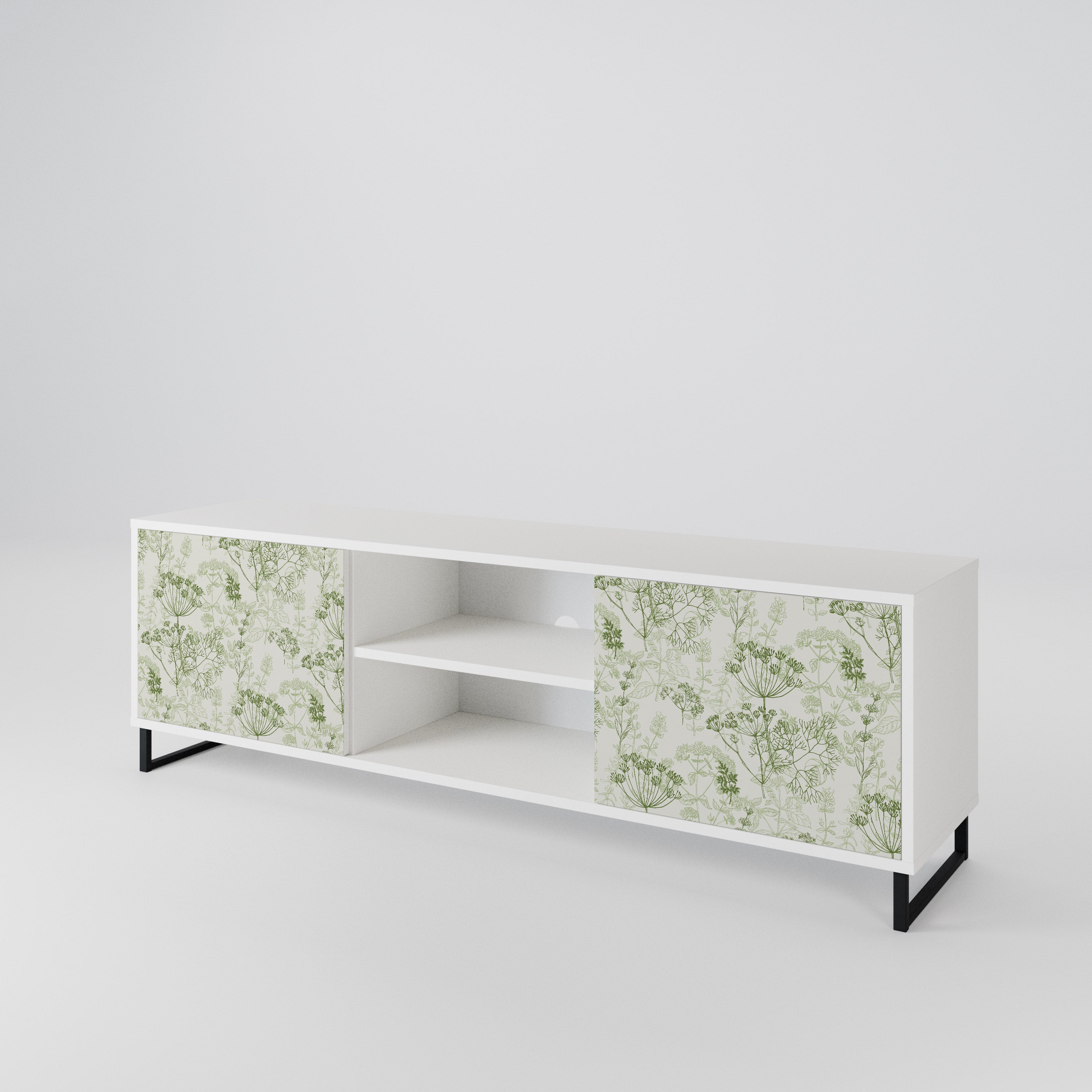 FENNEL BALDACHIN Mueble de TV de 2 Puertas