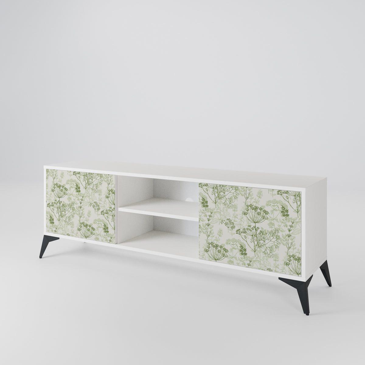 FENNEL BALDACHIN Mueble de TV de 2 Puertas