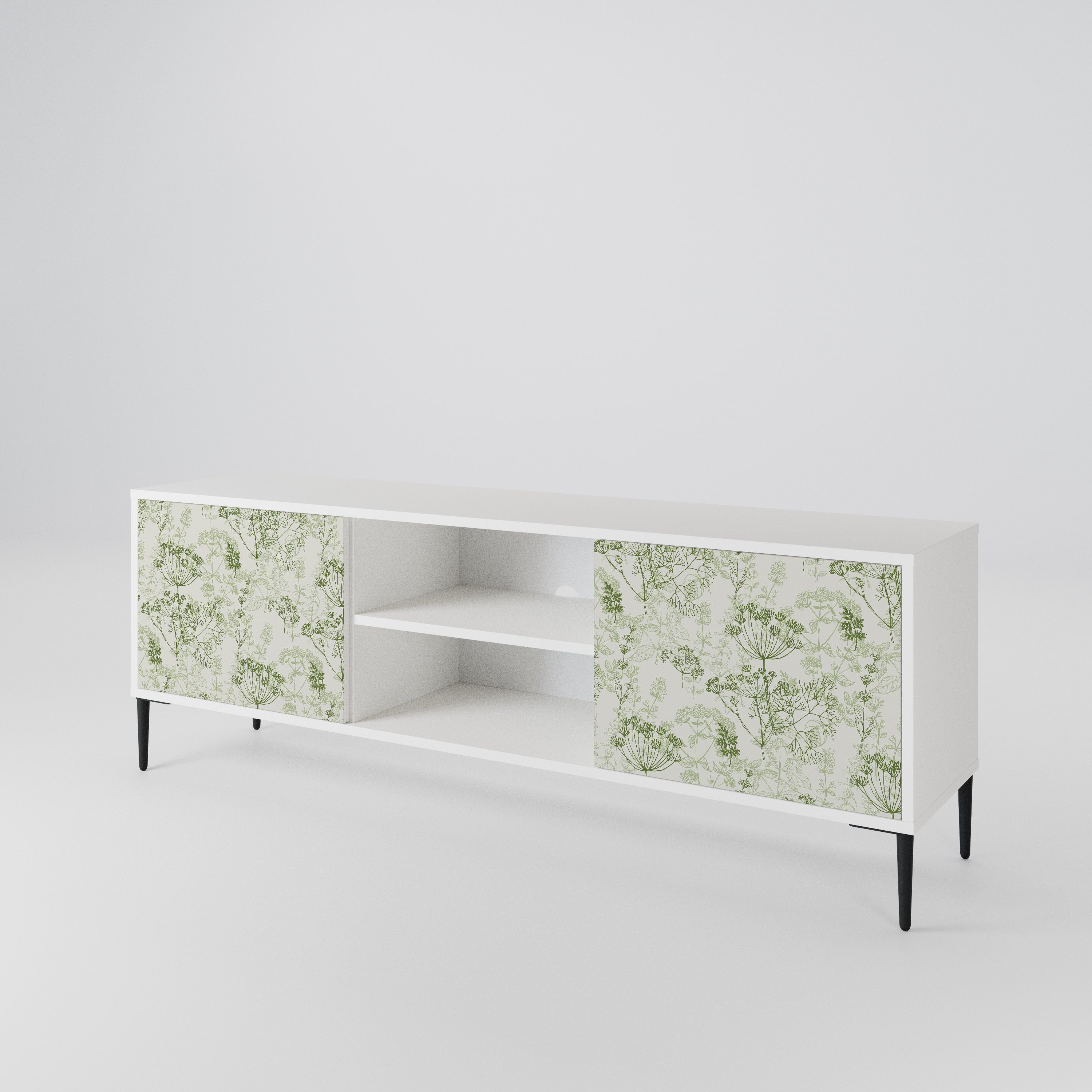 FENNEL BALDACHIN Mueble de TV de 2 Puertas