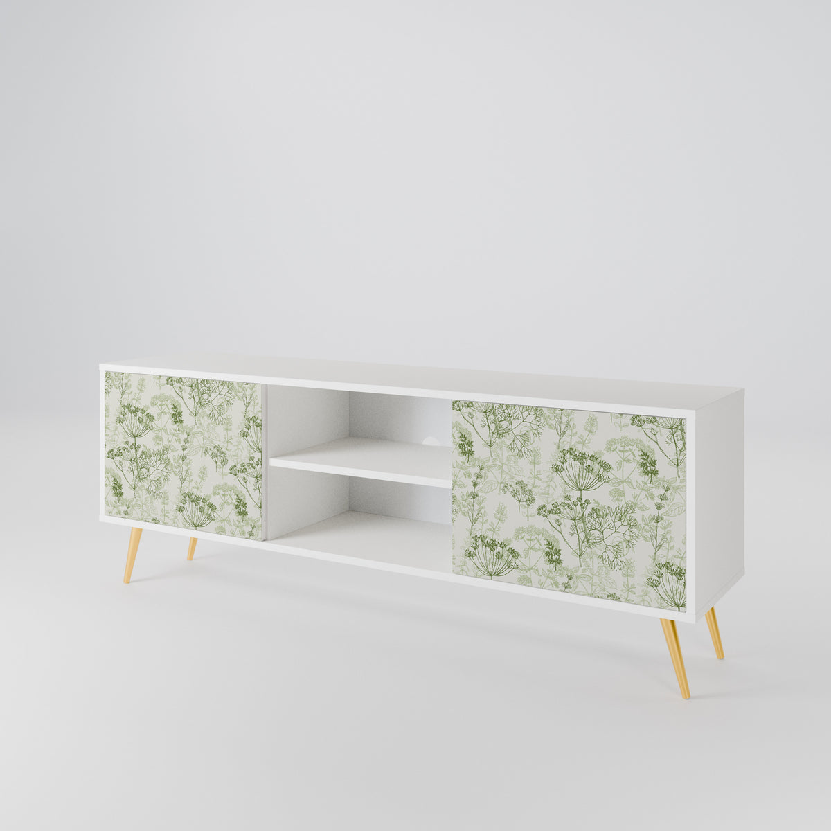 FENNEL BALDACHIN Mueble de TV de 2 Puertas