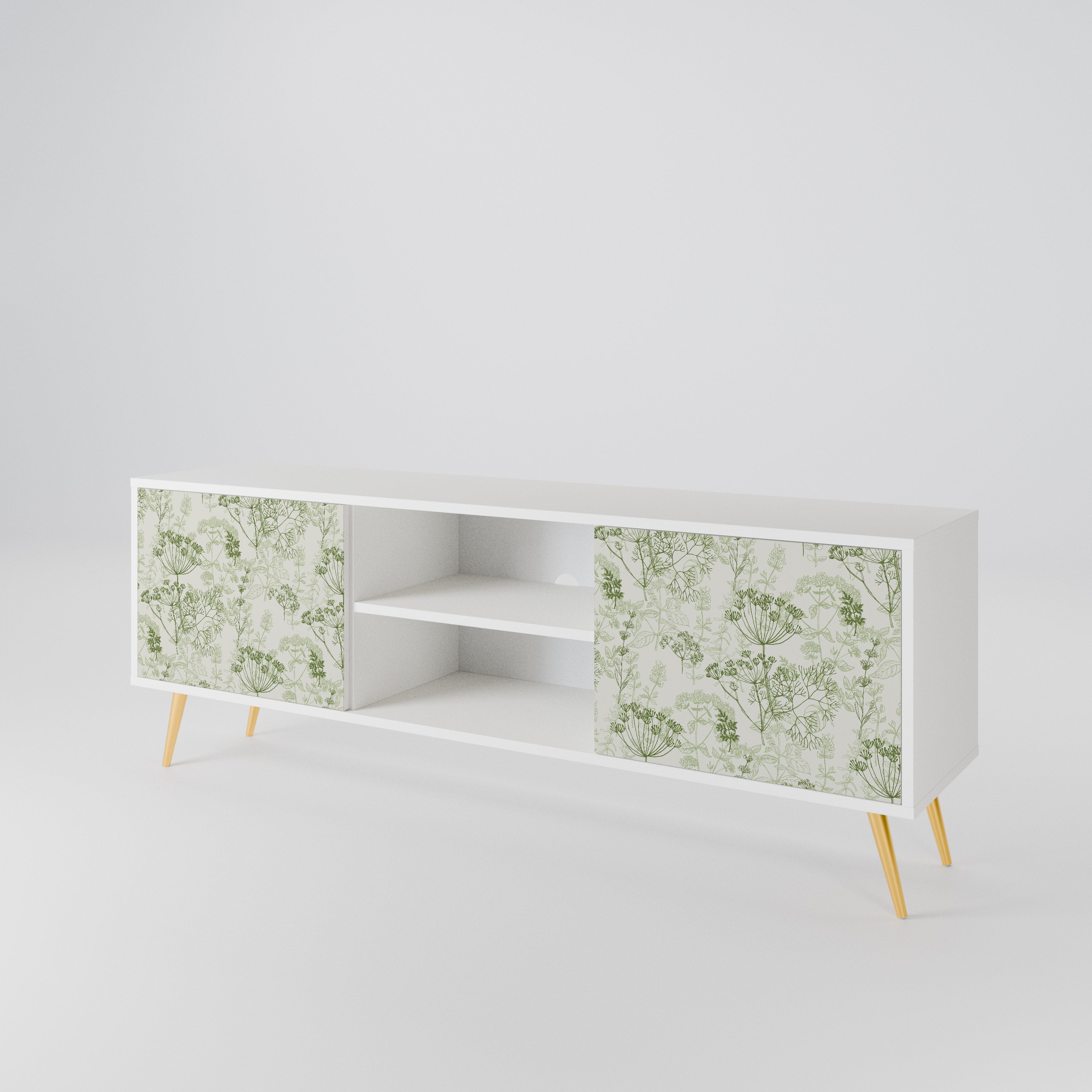 FENNEL BALDACHIN Mueble de TV de 2 Puertas