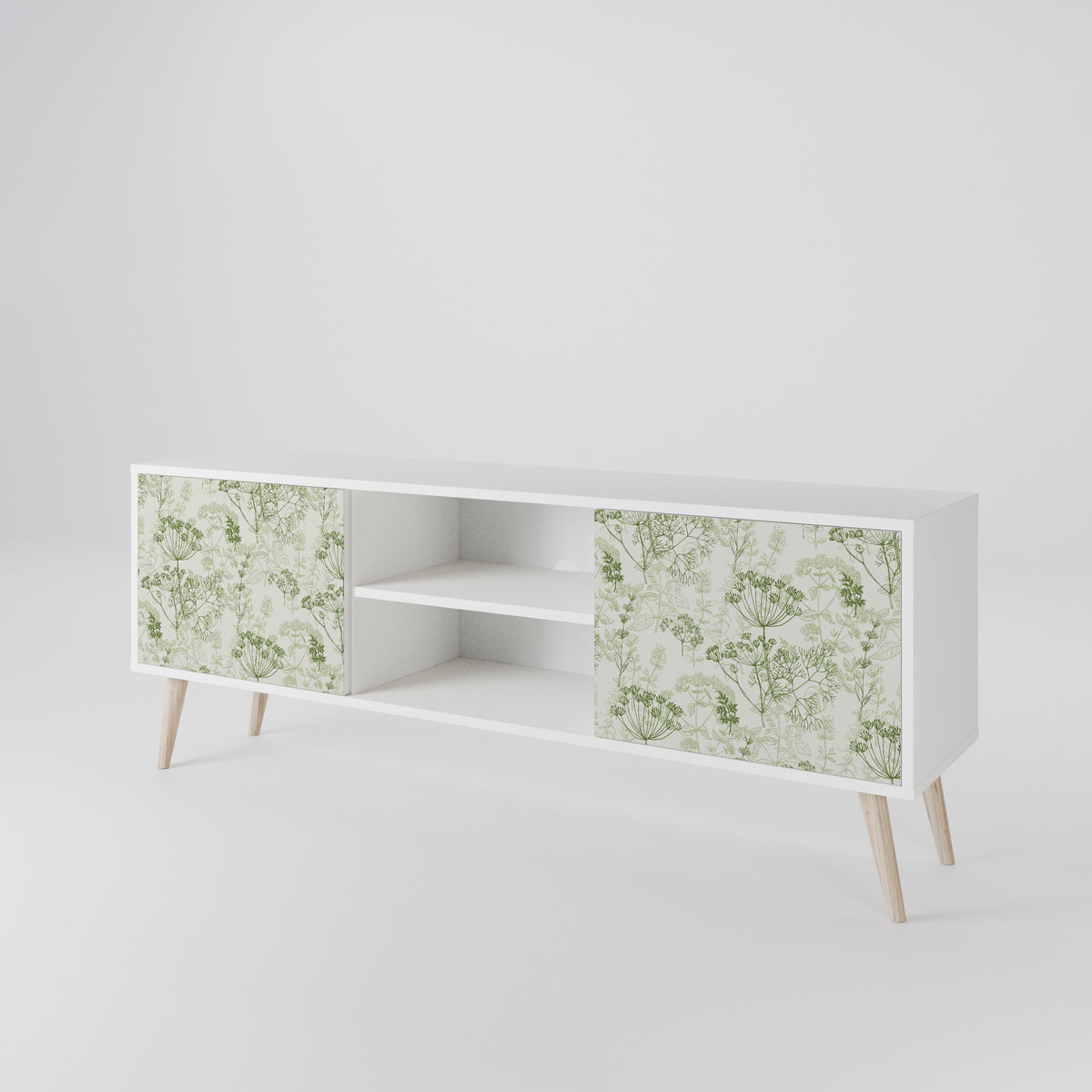 FENNEL BALDACHIN Mueble de TV de 2 Puertas