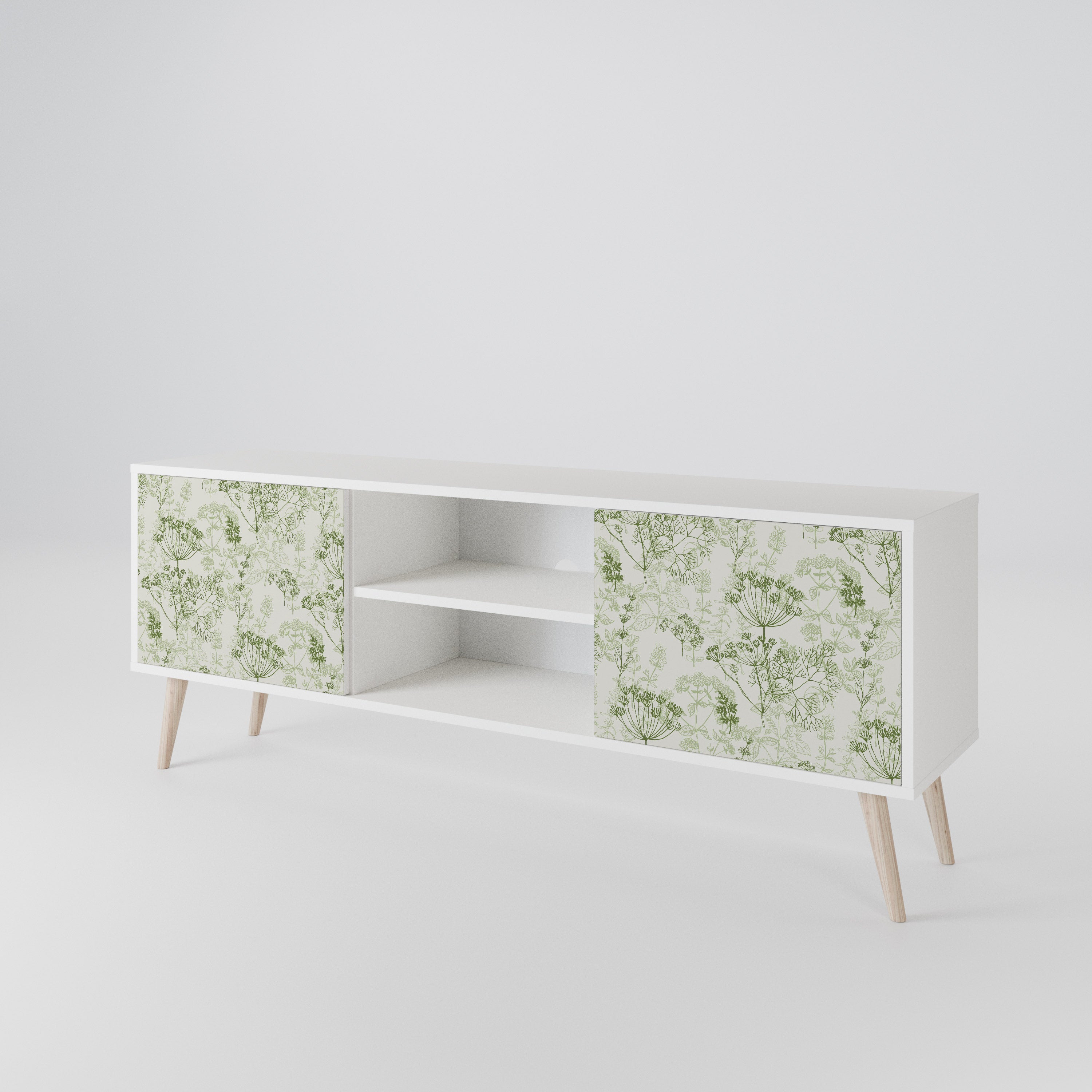 FENNEL BALDACHIN Mueble de TV de 2 Puertas