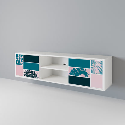 COMBINATION OF SHAPES Mueble de TV de 2 Puertas