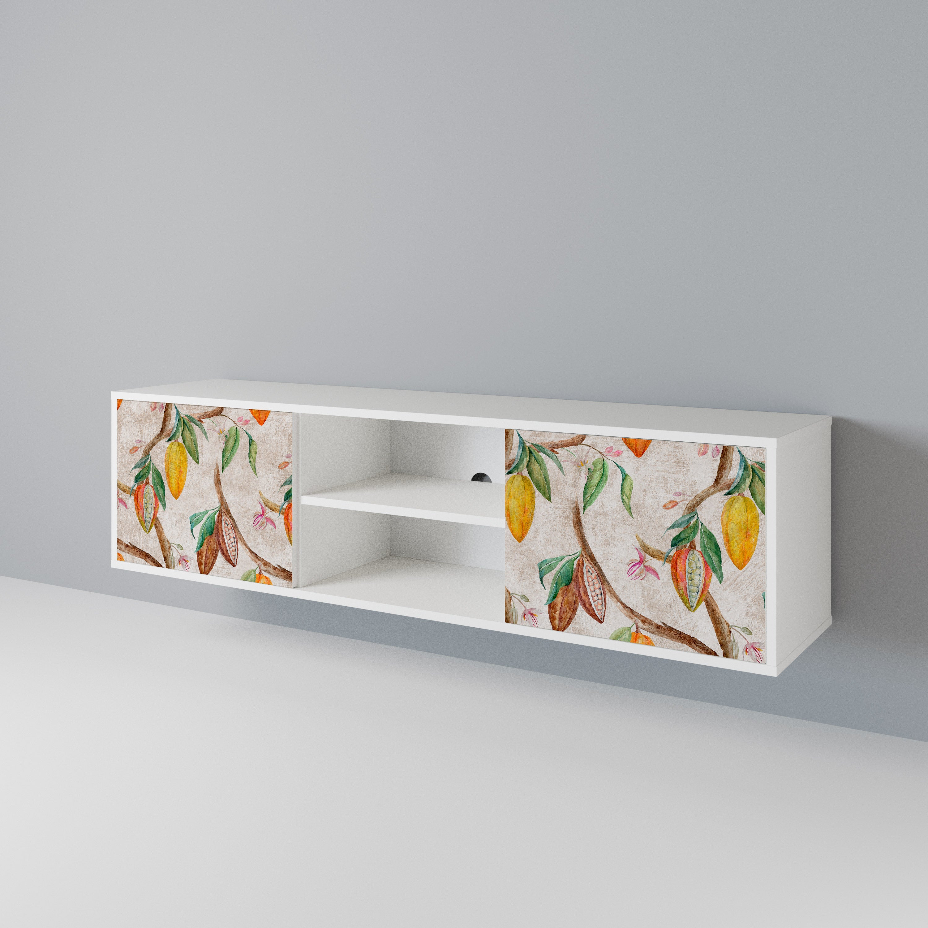 COCOA FRUITS 2-Door TV Cabinet