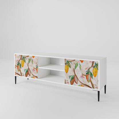 COCOA FRUITS Mueble de TV de 2 Puertas