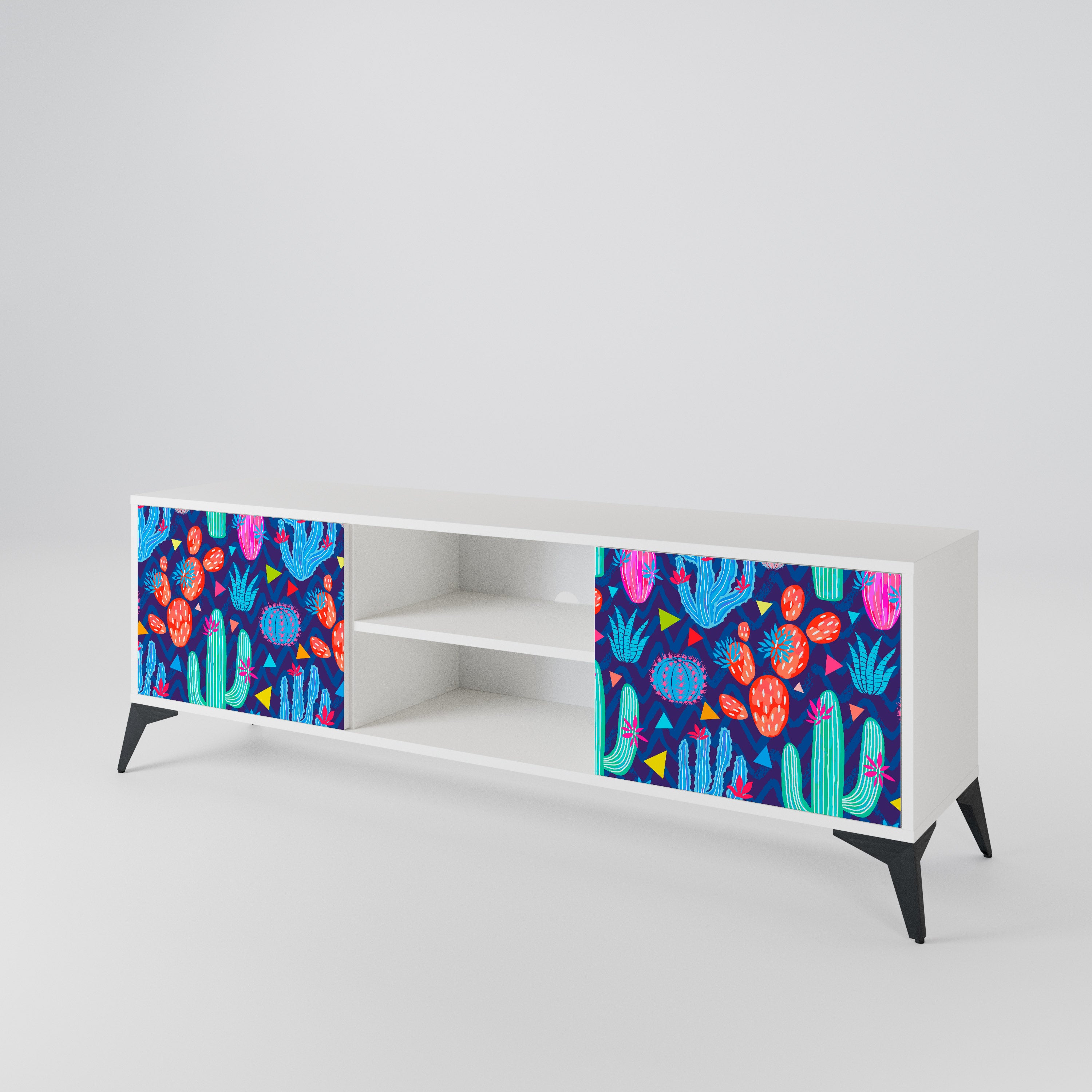 CACTUS VIBES 2-Door TV Cabinet