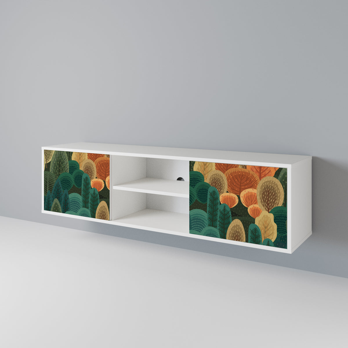 AUTUMN KALEIDOSCOPE Mueble de TV de 2 Puertas