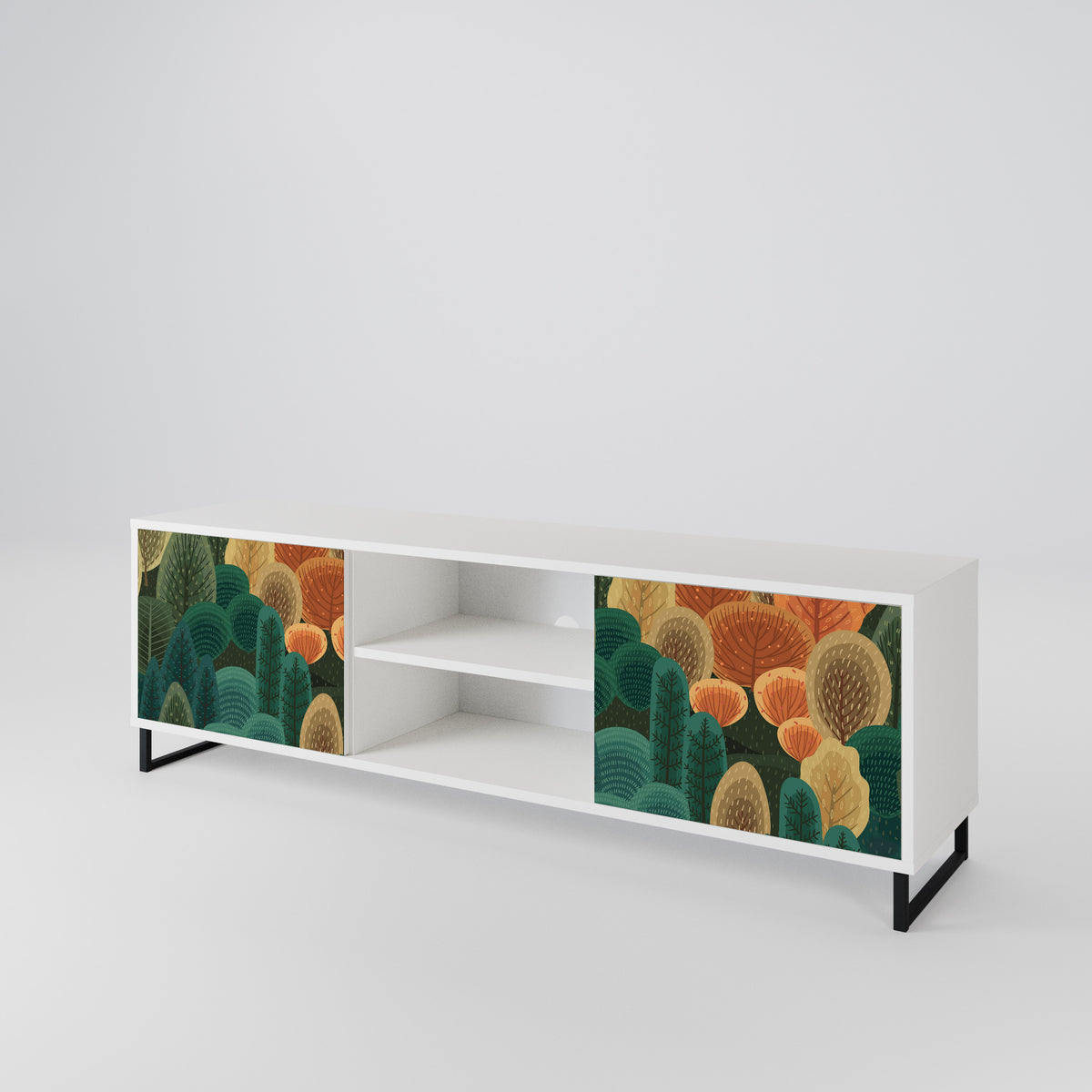 AUTUMN KALEIDOSCOPE Mueble de TV de 2 Puertas