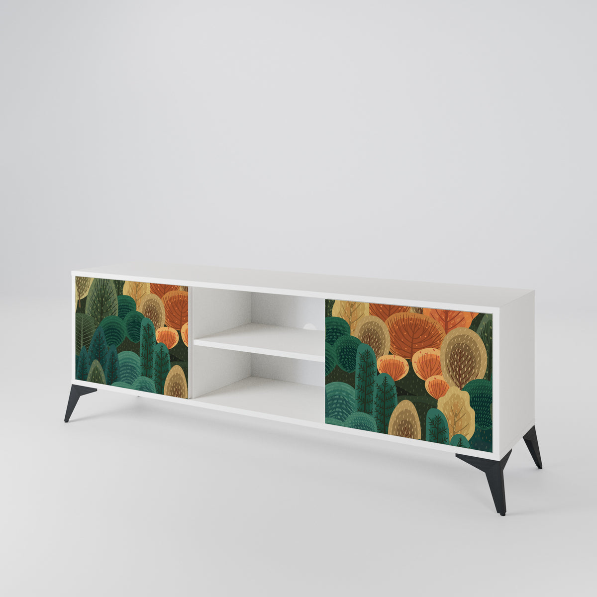 AUTUMN KALEIDOSCOPE Mueble de TV de 2 Puertas