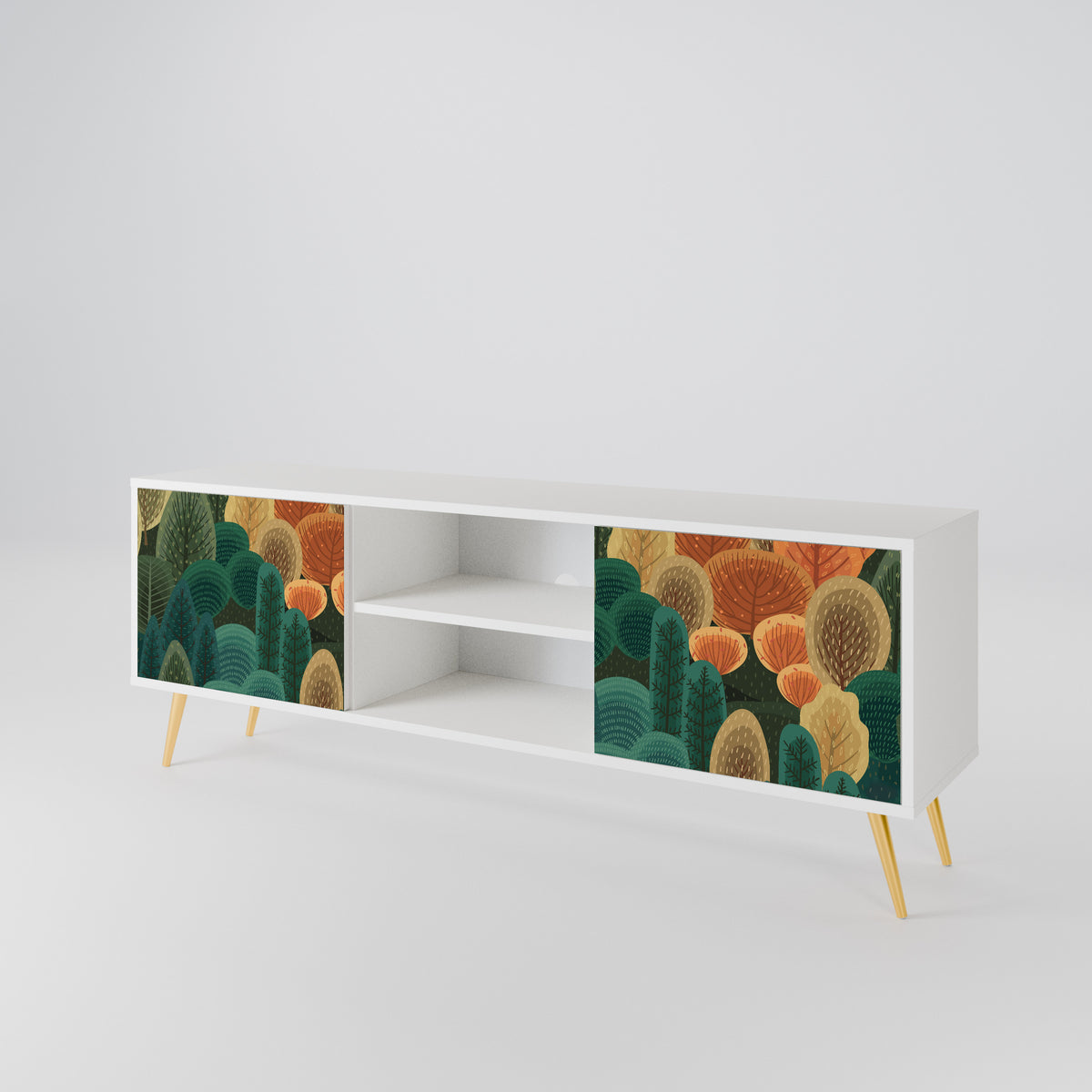 AUTUMN KALEIDOSCOPE Mueble de TV de 2 Puertas