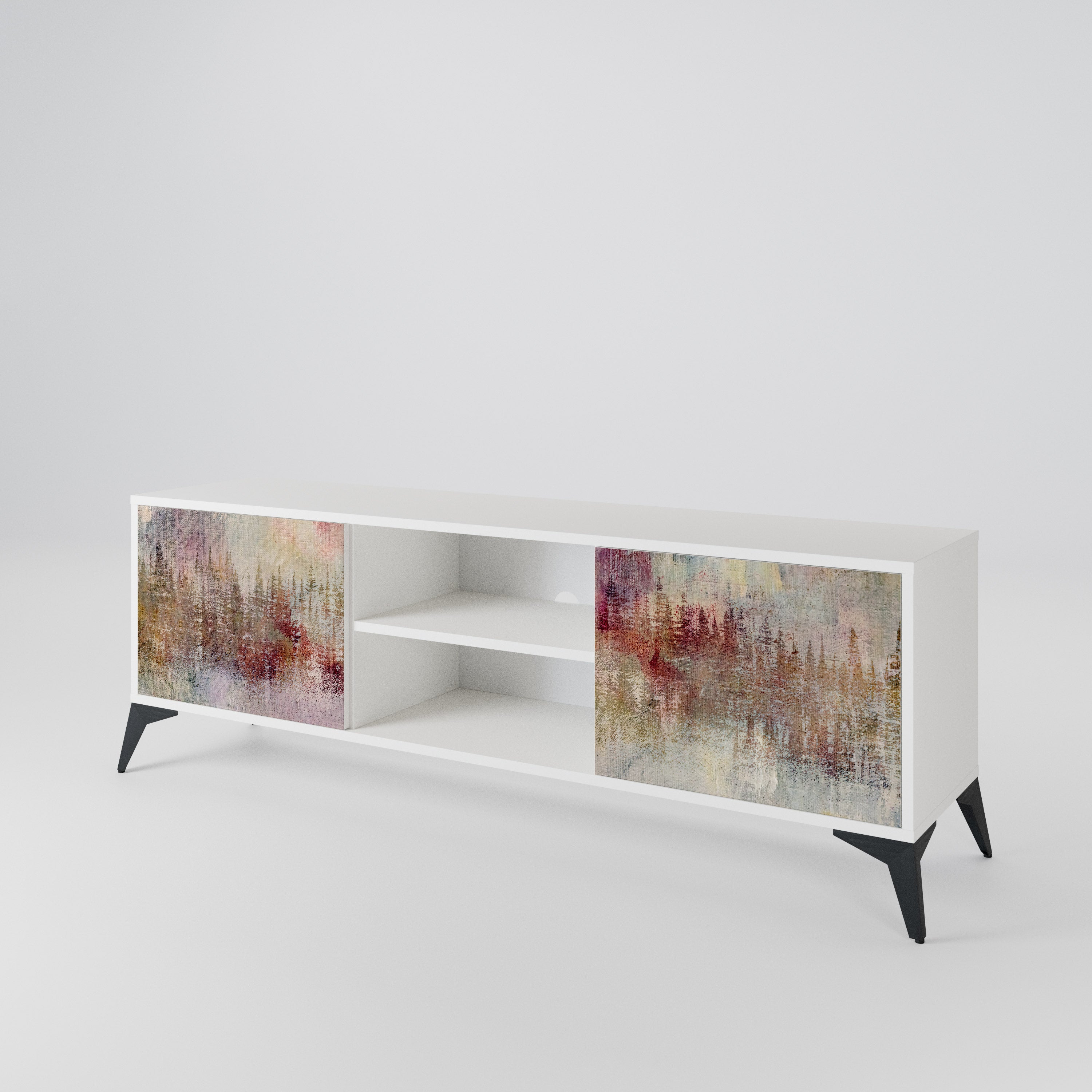 VEILED SUMMIT 2-Door TV Cabinet