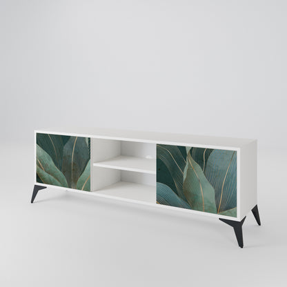 ROYAL GREEN Mueble de TV de 2 Puertas
