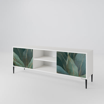 ROYAL GREEN Mueble de TV de 2 Puertas