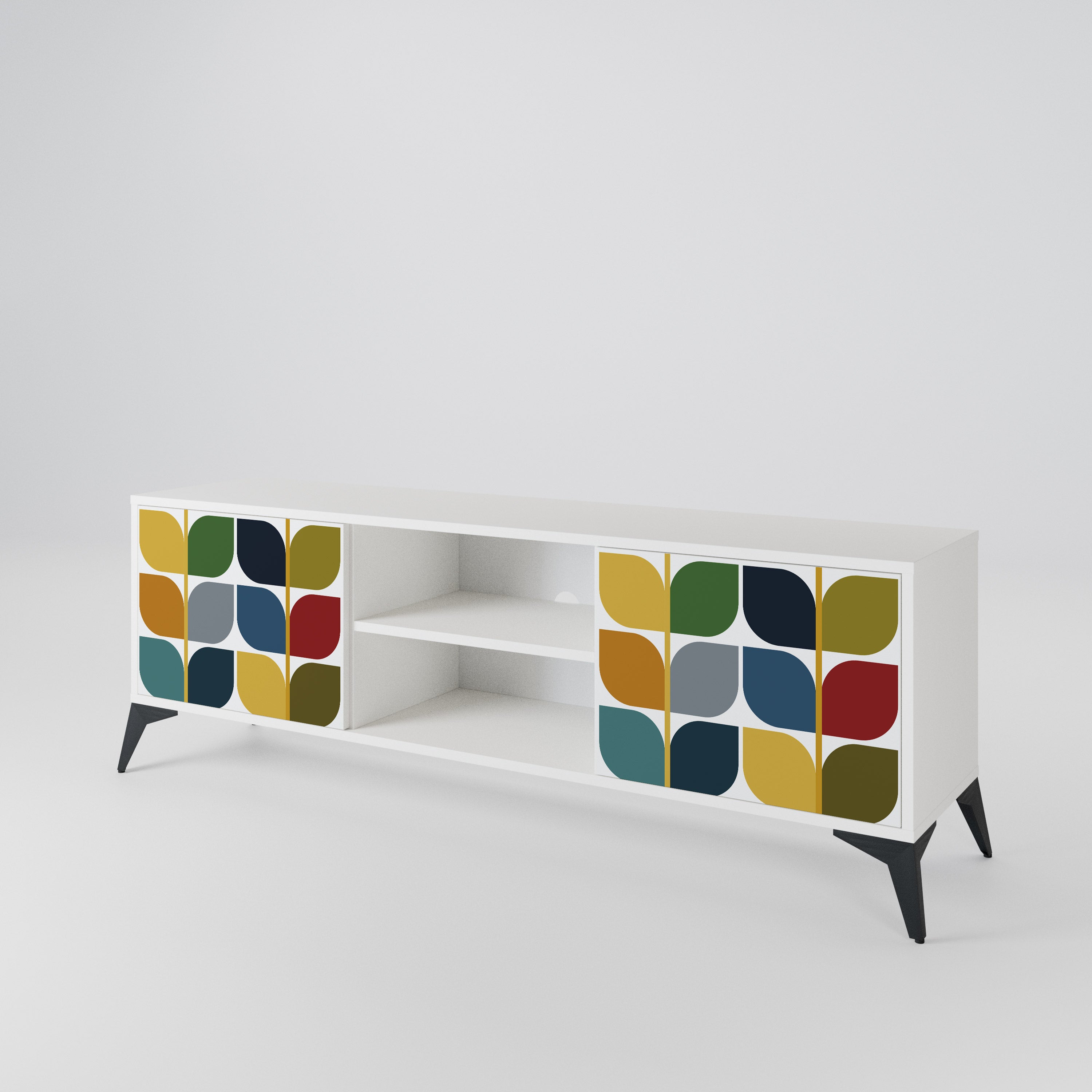 WEIGHTLESS HOURS Mueble de TV de 2 Puertas