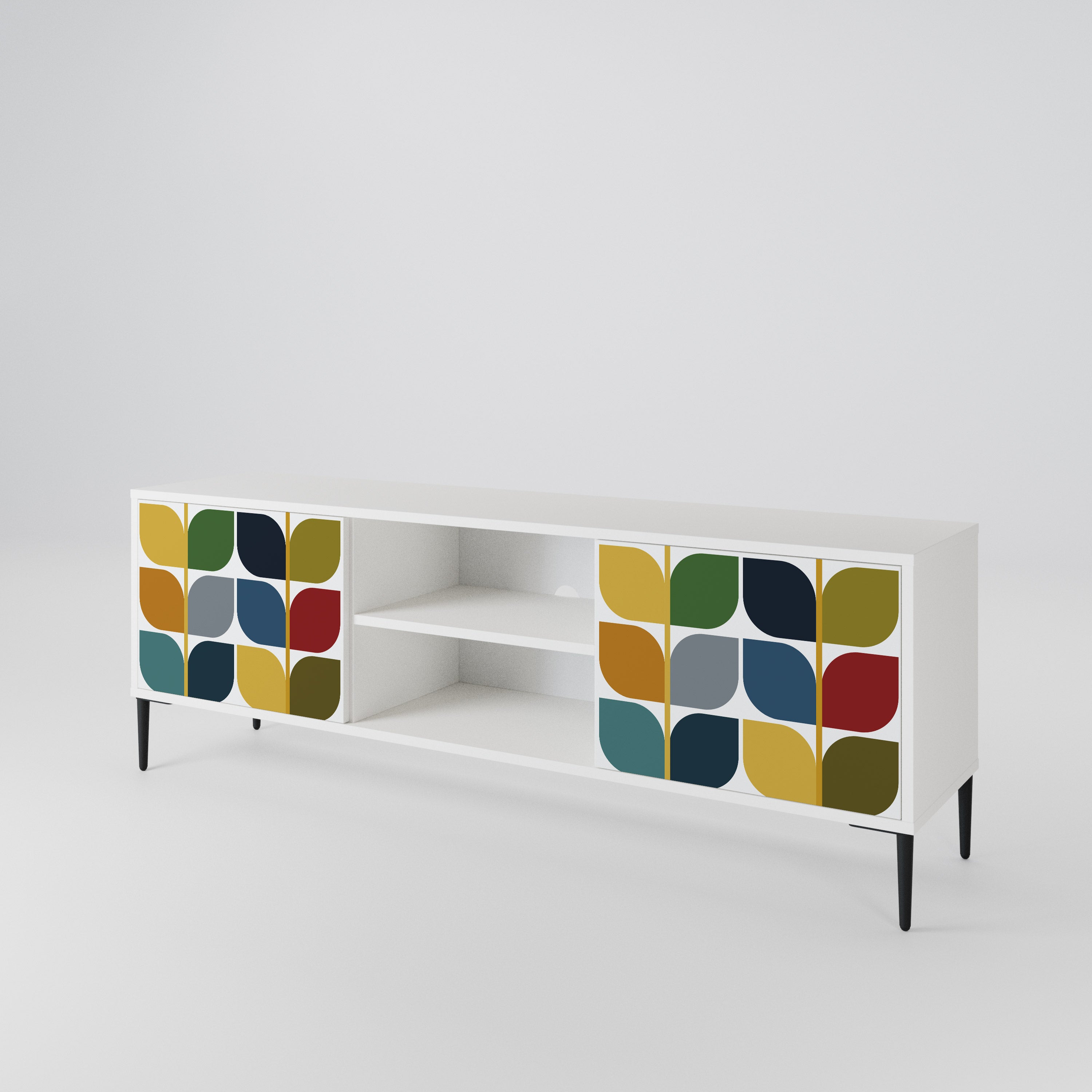 WEIGHTLESS HOURS Mueble de TV de 2 Puertas
