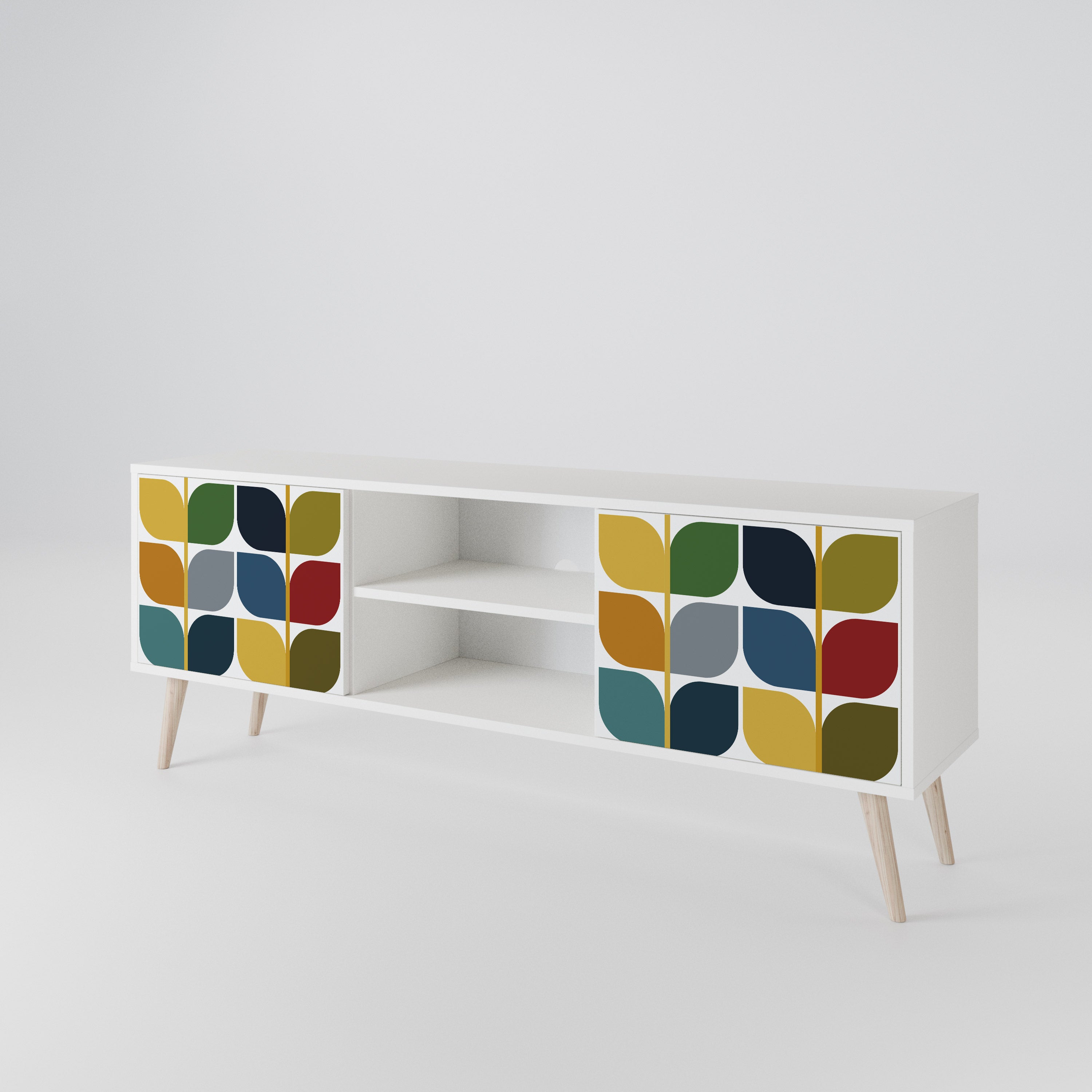 WEIGHTLESS HOURS Mueble de TV de 2 Puertas