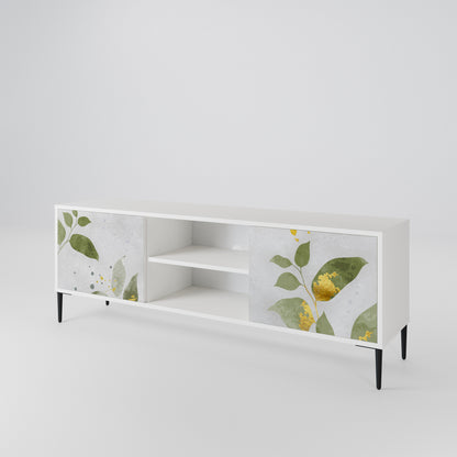 ELEGANT BOTANICS Mueble de TV de 2 Puertas